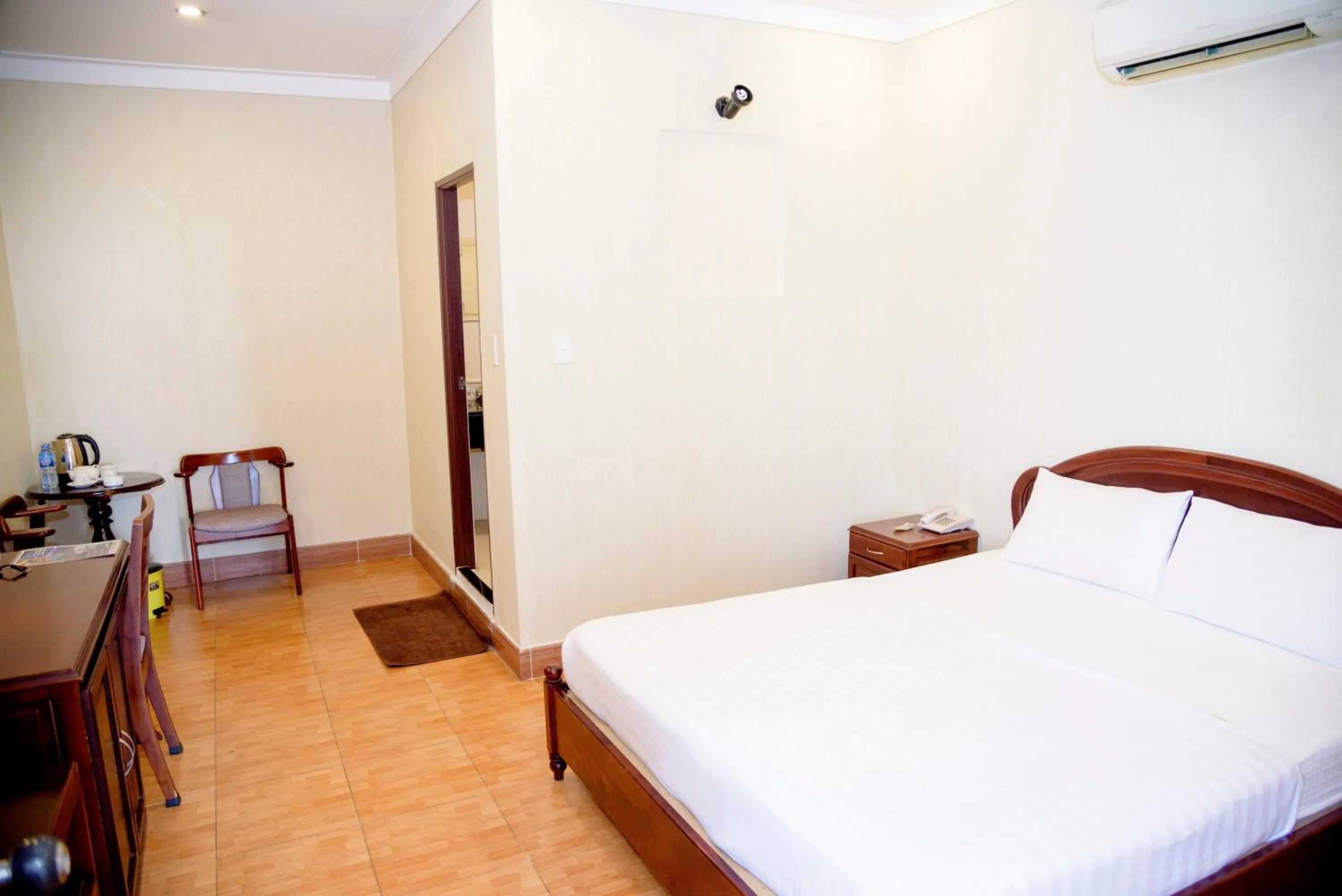 Bed in Ha Trinh Hotel