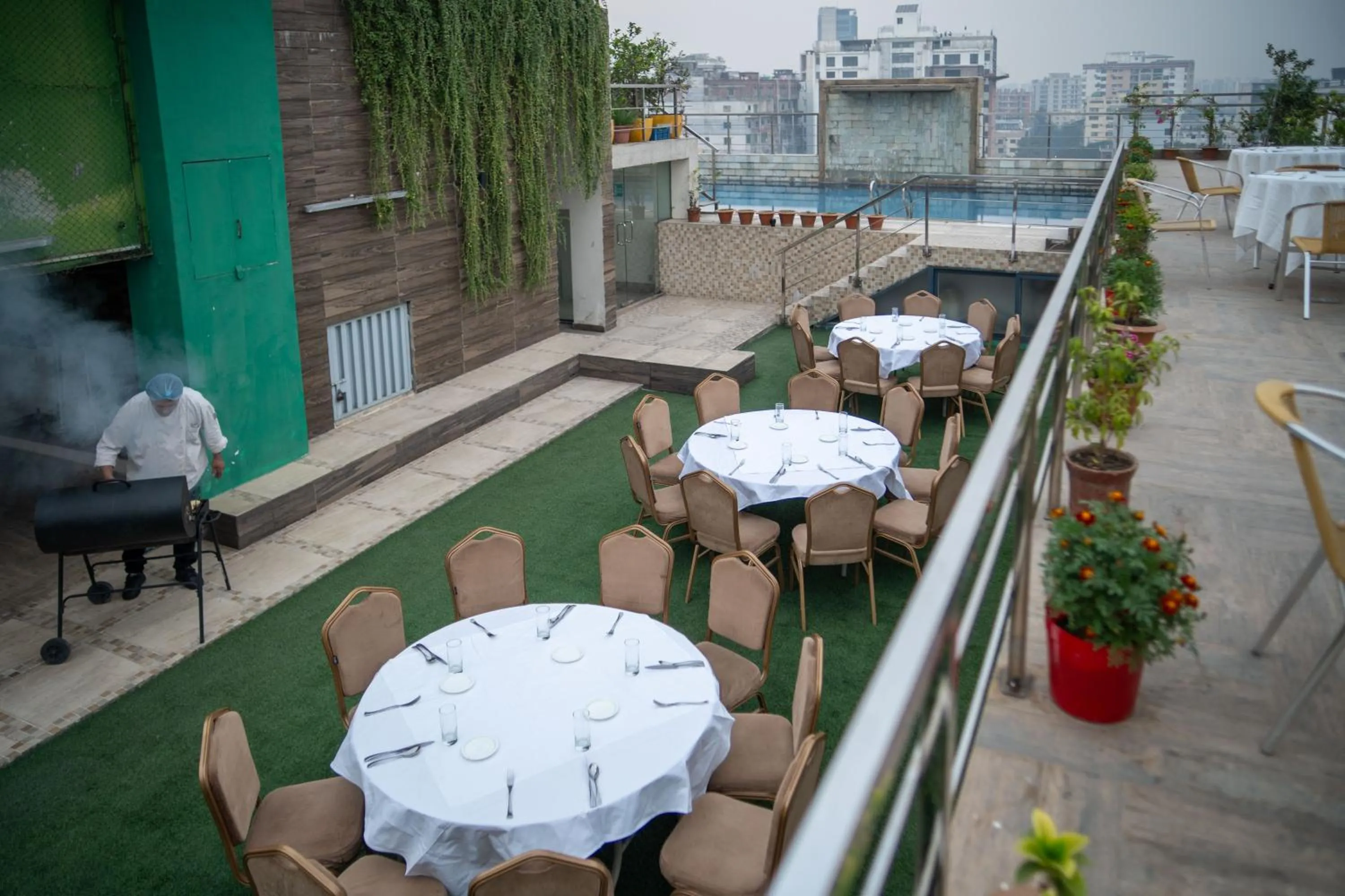 BBQ facilities in Coventina Lake Suites