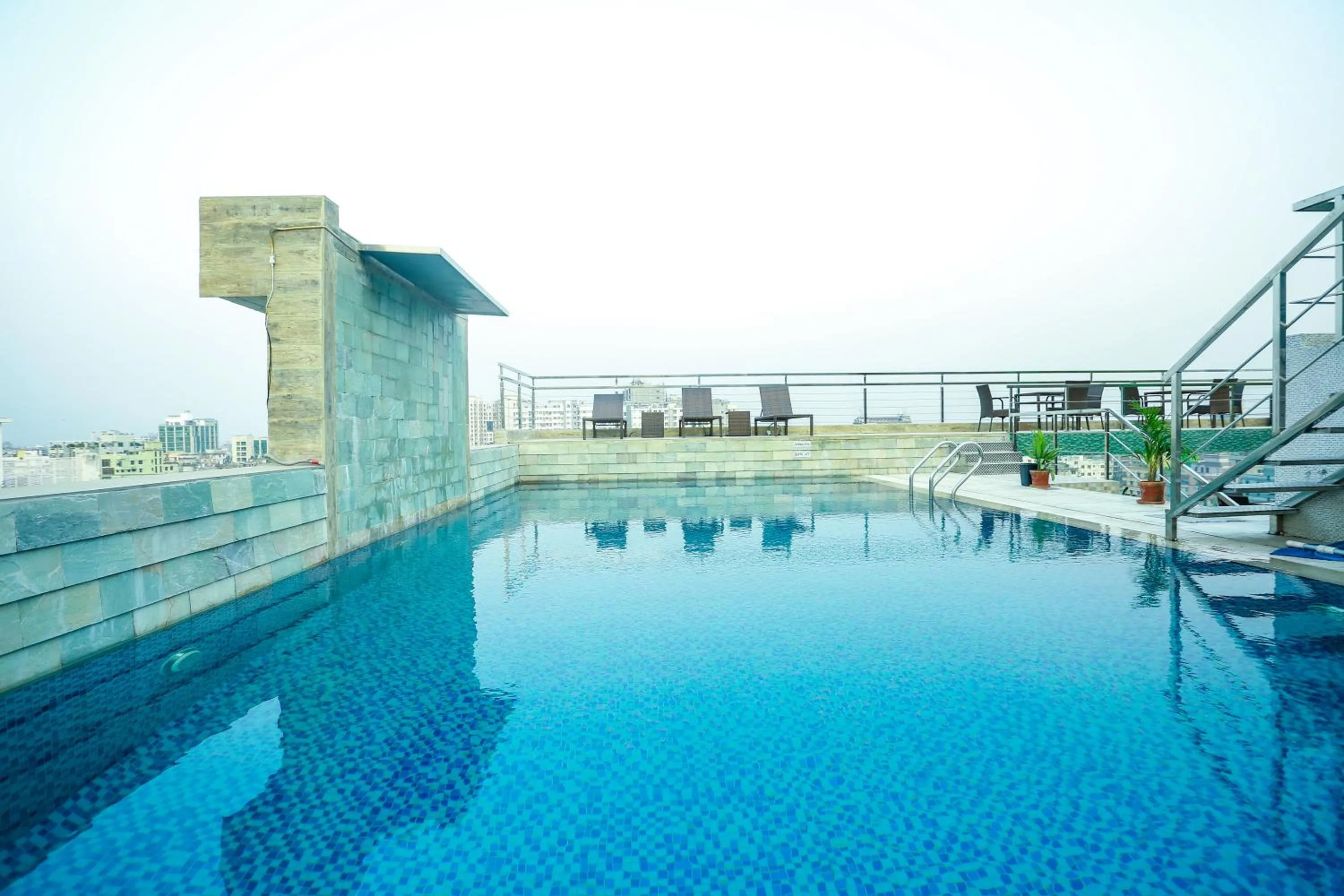 Swimming pool in Coventina Lake Suites