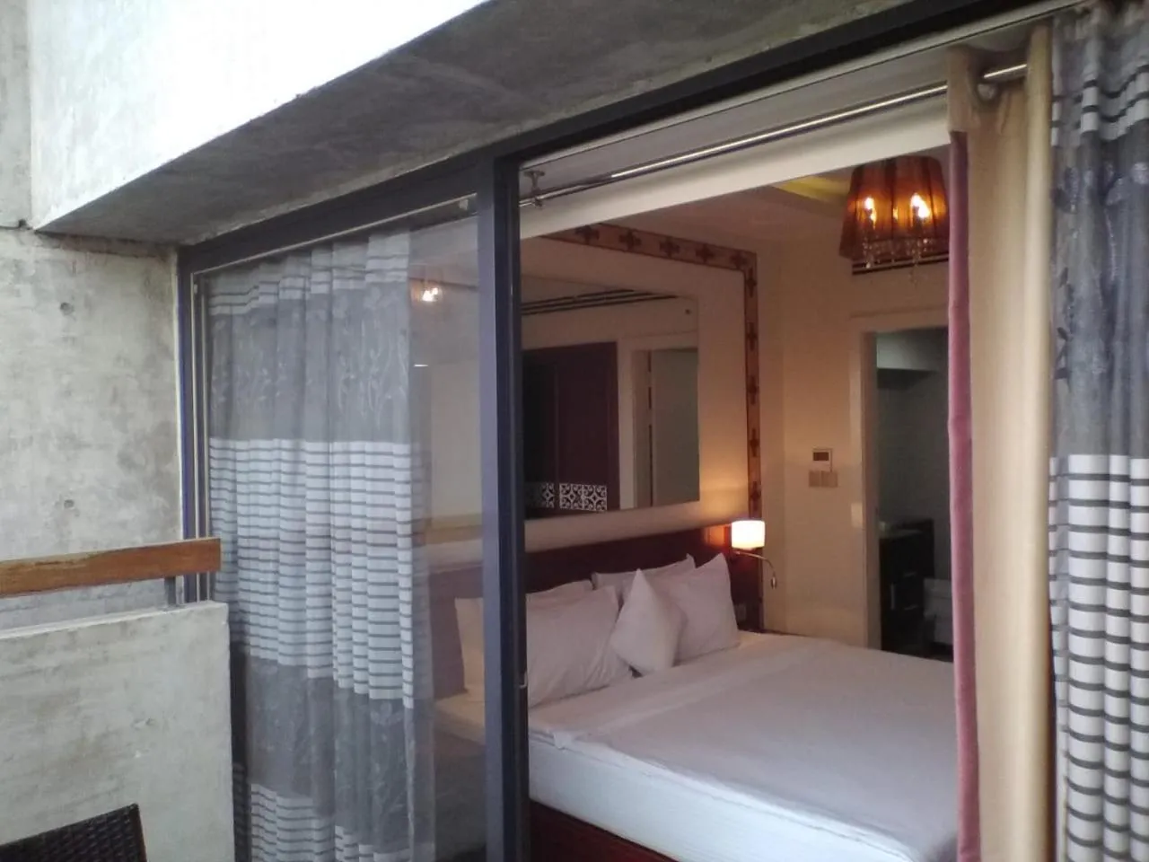 Balcony/Terrace, Bed in Coventina Lake Suites