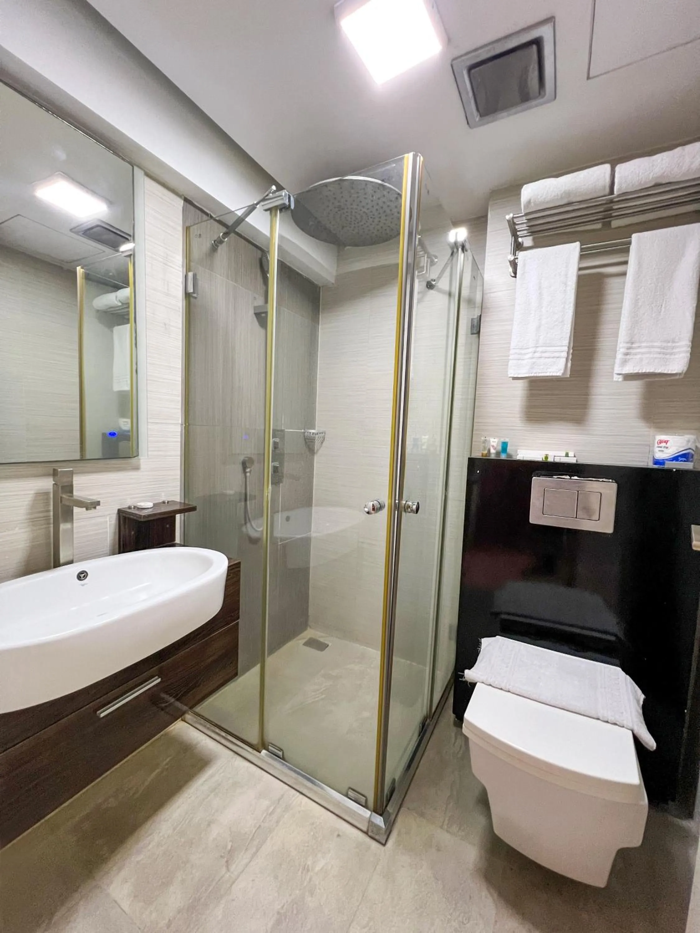 Bathroom in Coventina Lake Suites