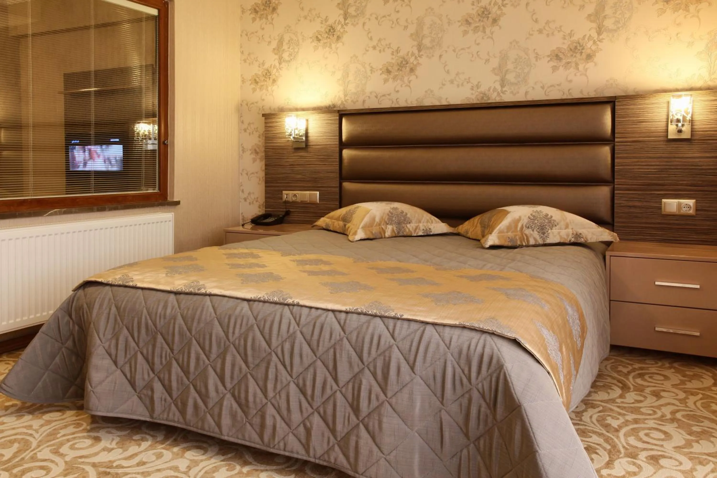 Bed in Balturk House Hotel