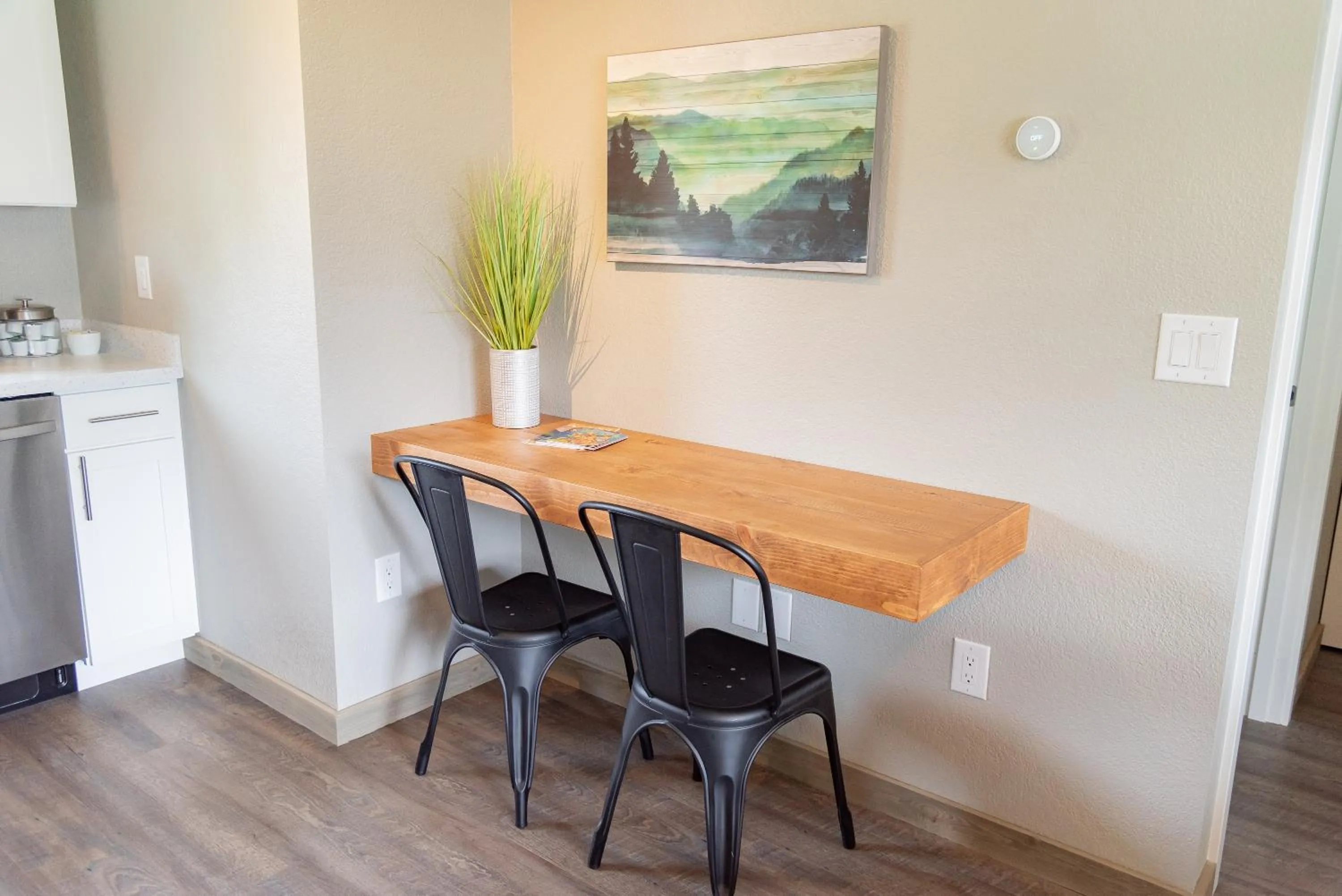 Seating area in Colony Suites