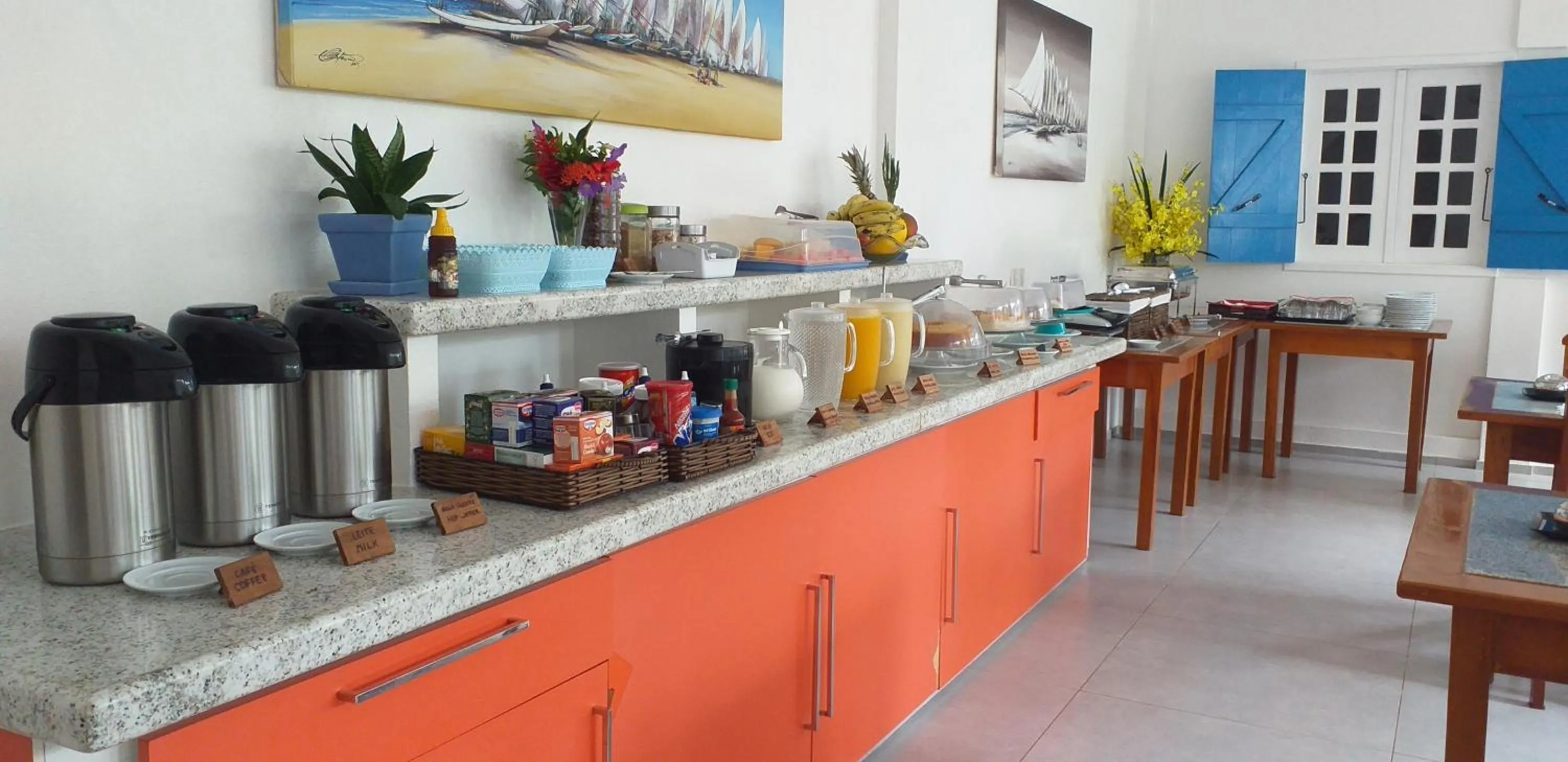 Restaurant/places to eat in Pousada Caminho da Praia