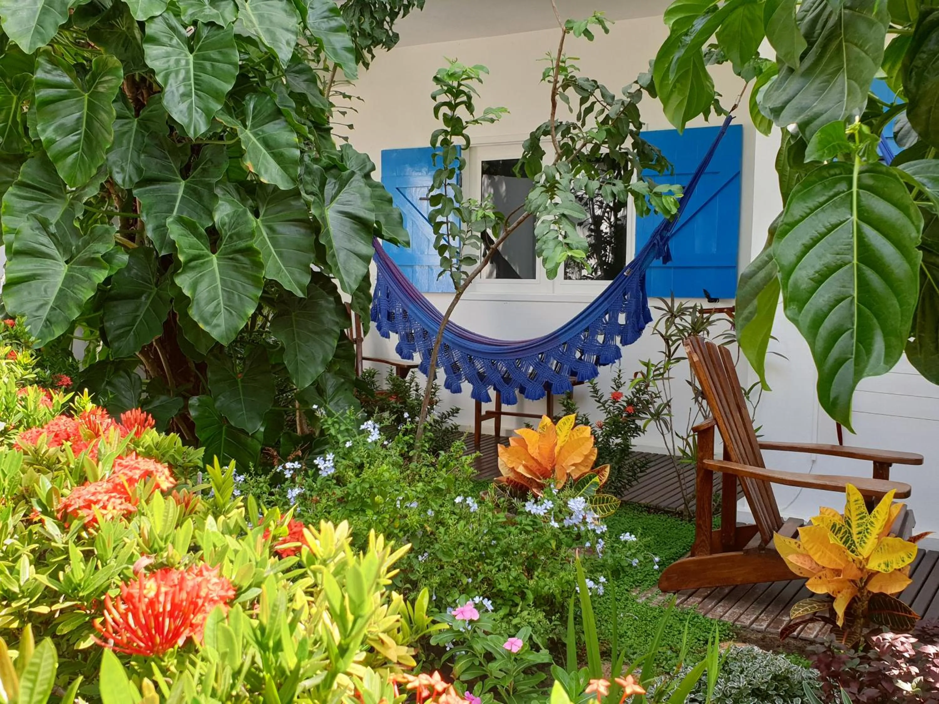 Garden in Pousada Caminho da Praia