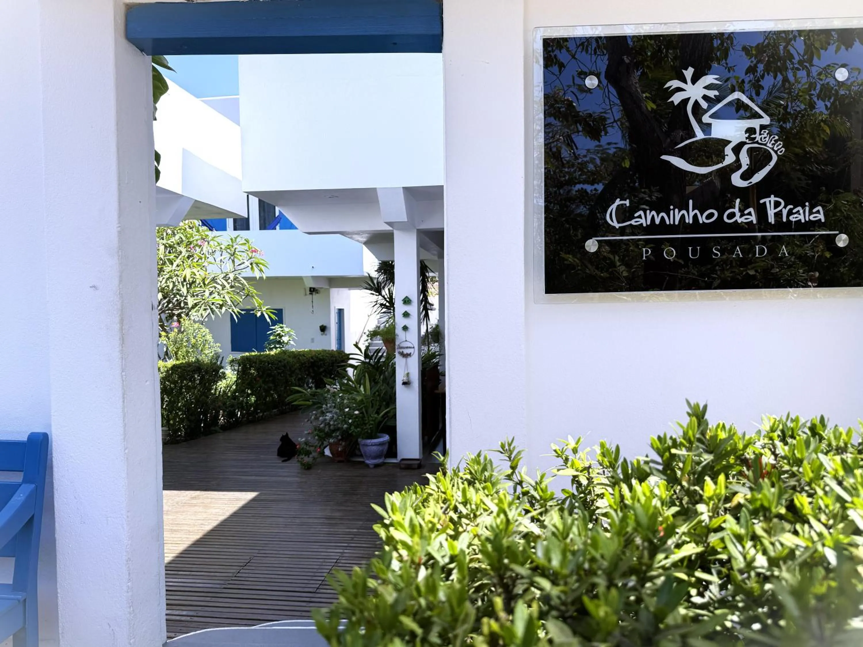 Facade/entrance in Pousada Caminho da Praia