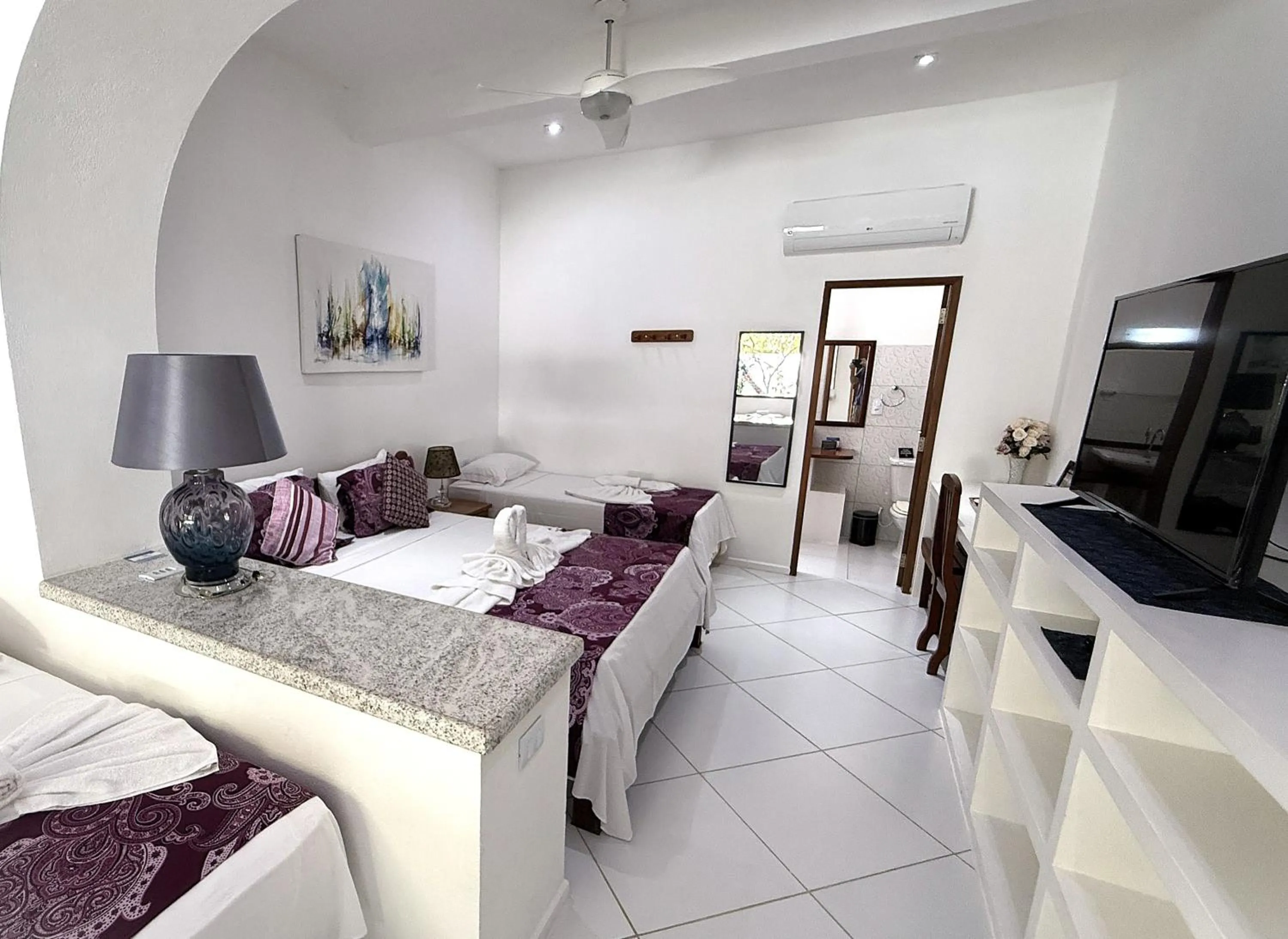 VIP, Bed in Pousada Caminho da Praia