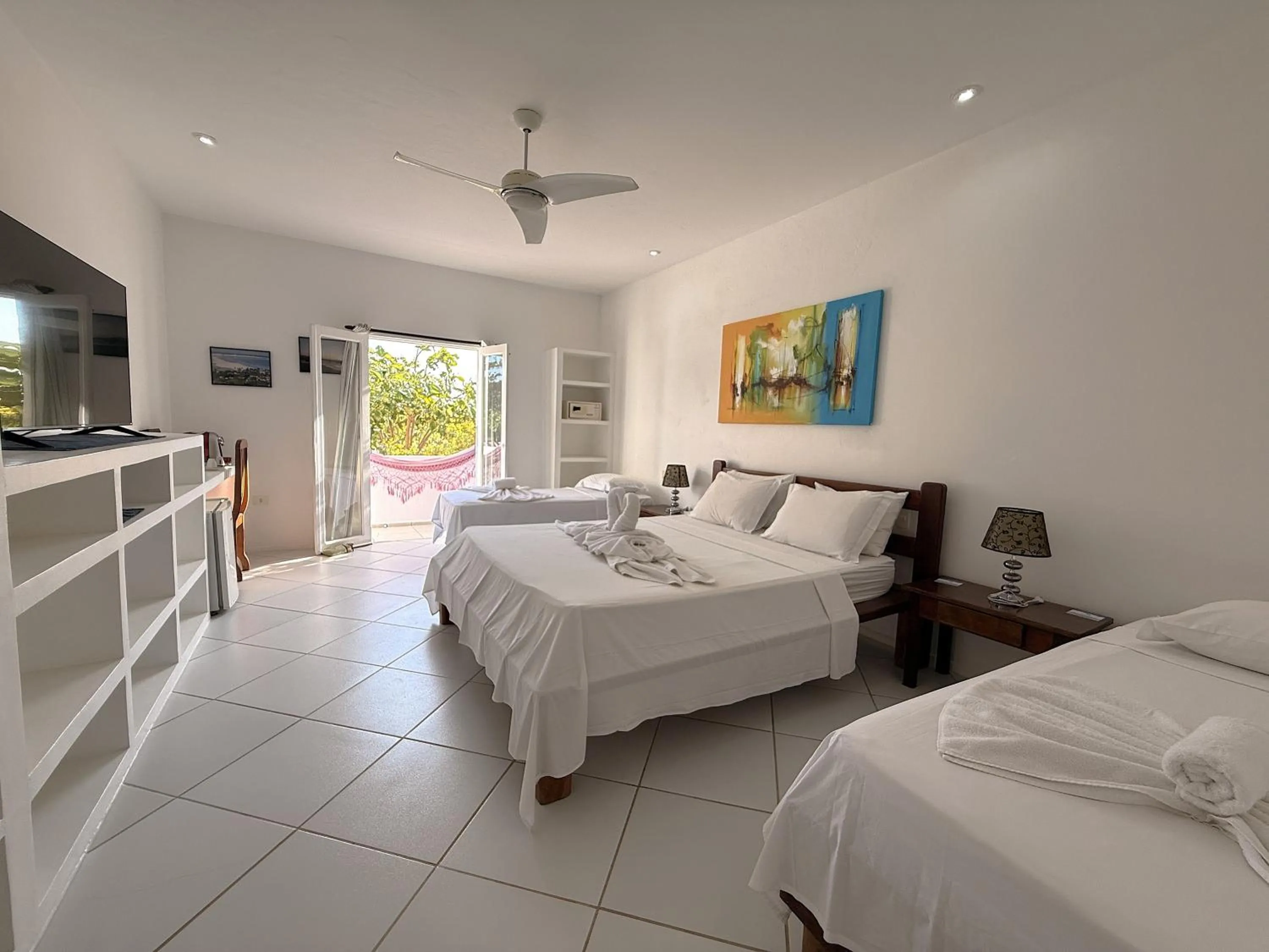 Bedroom, Bed in Pousada Caminho da Praia