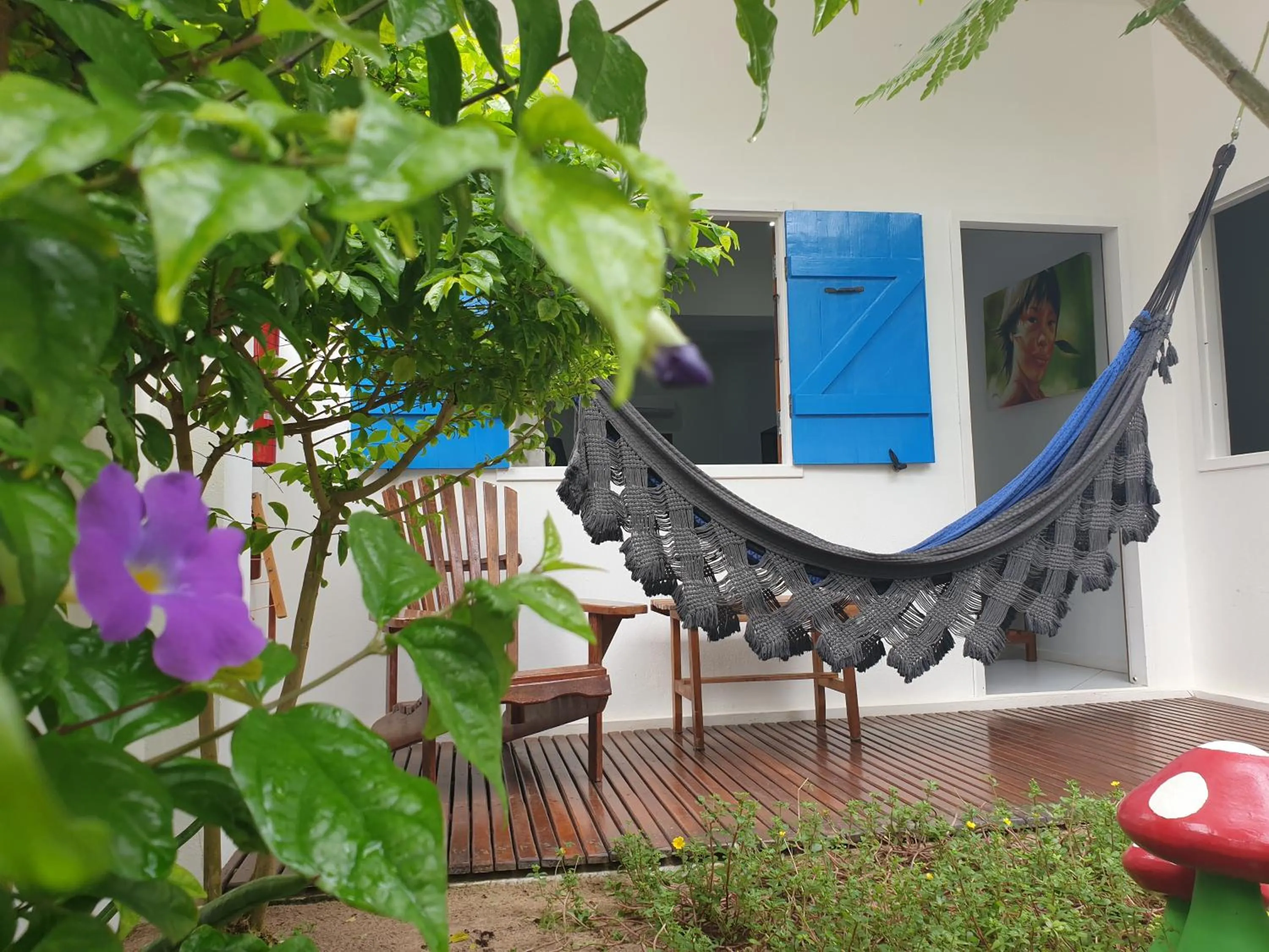 Garden in Pousada Caminho da Praia