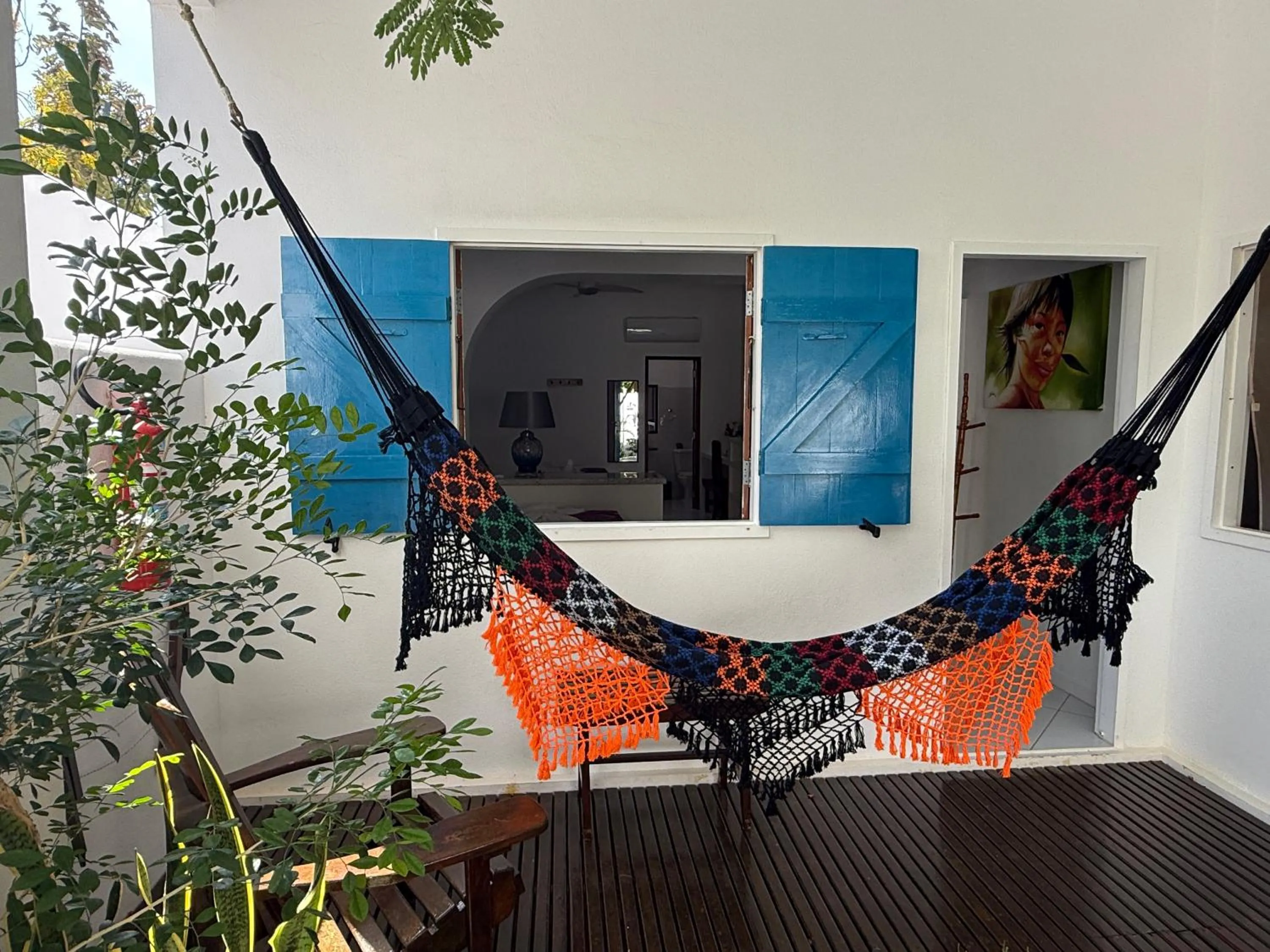 Balcony/Terrace in Pousada Caminho da Praia