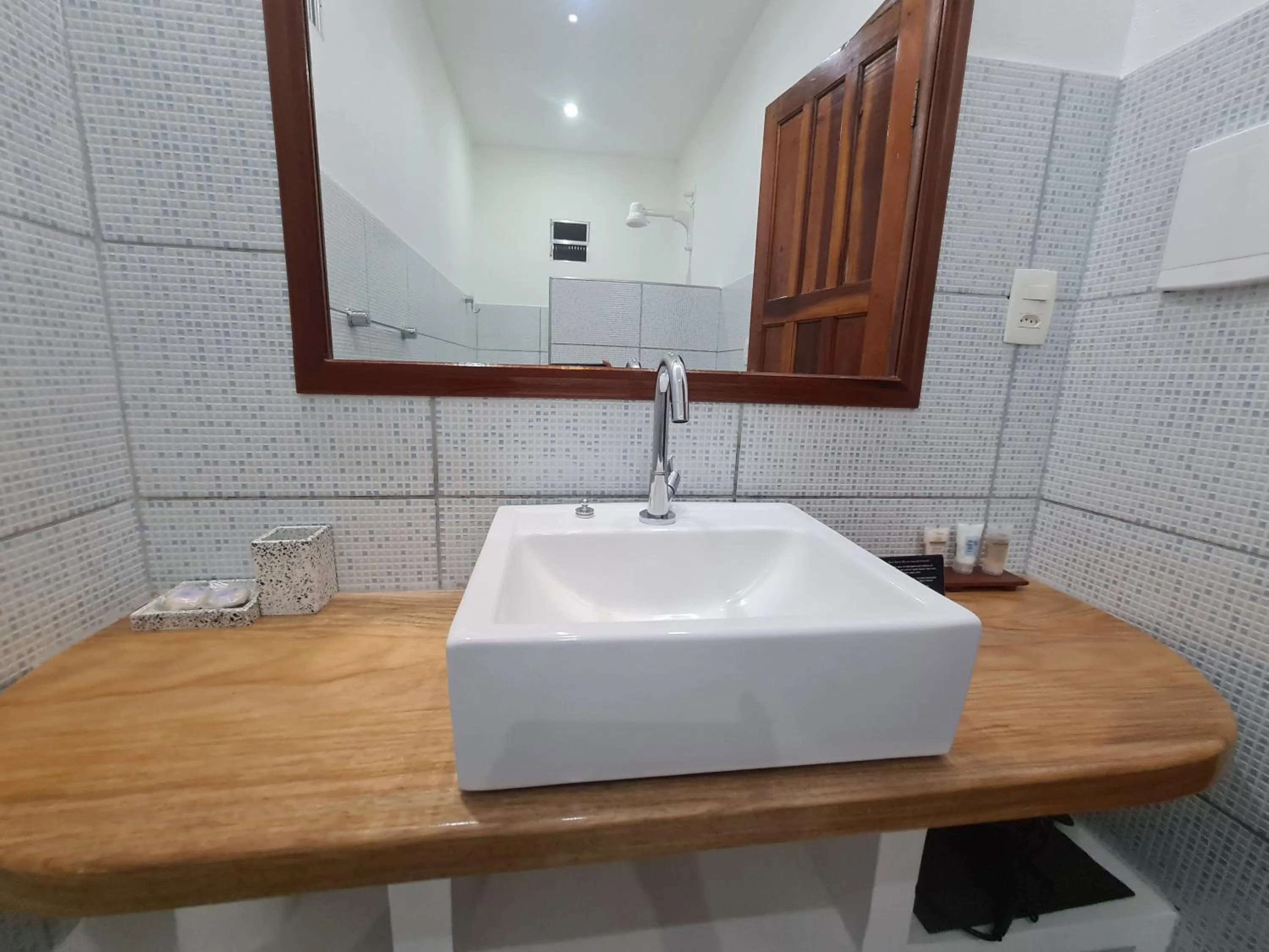 Bathroom in Pousada Caminho da Praia