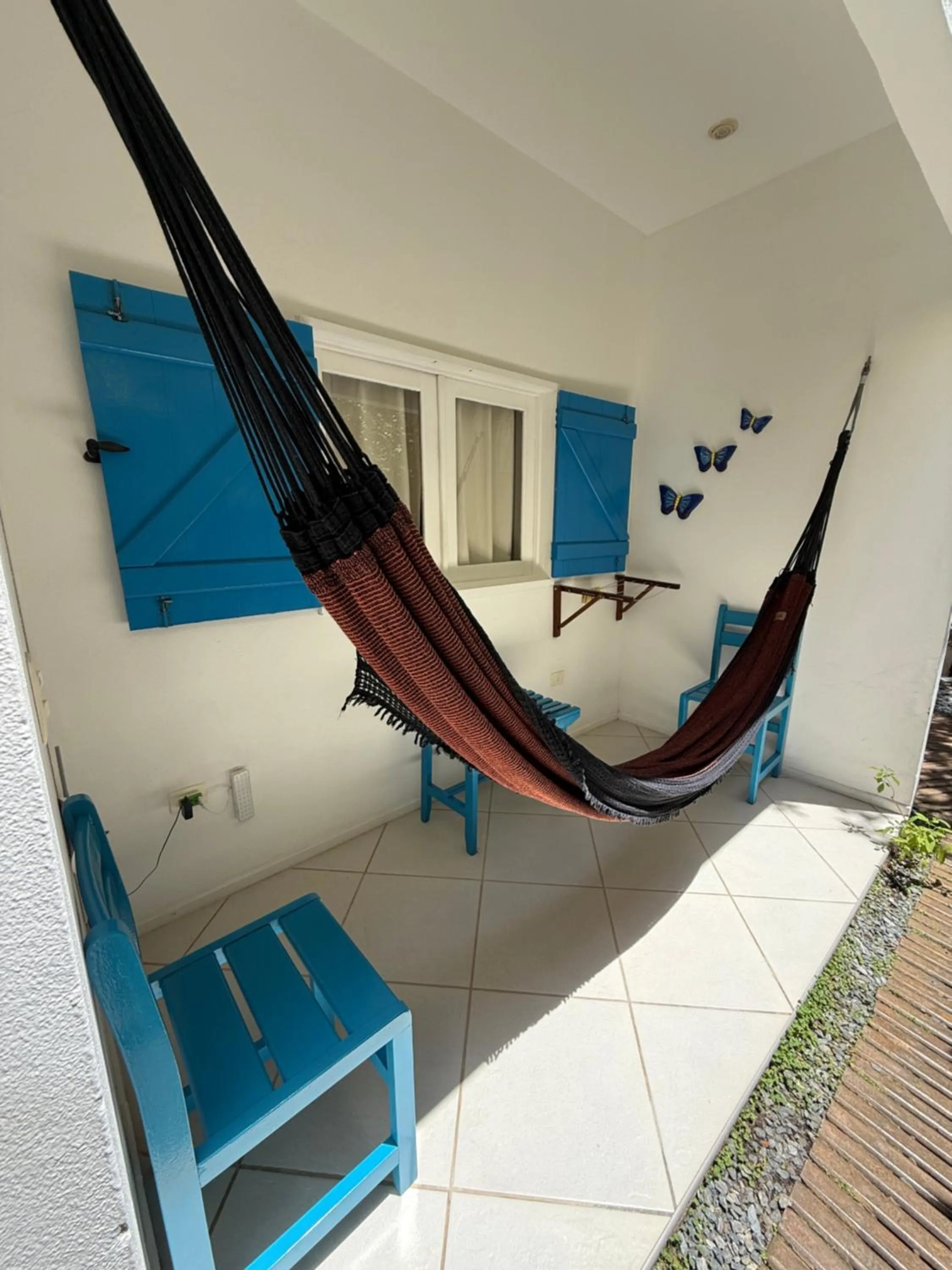 Patio in Pousada Caminho da Praia