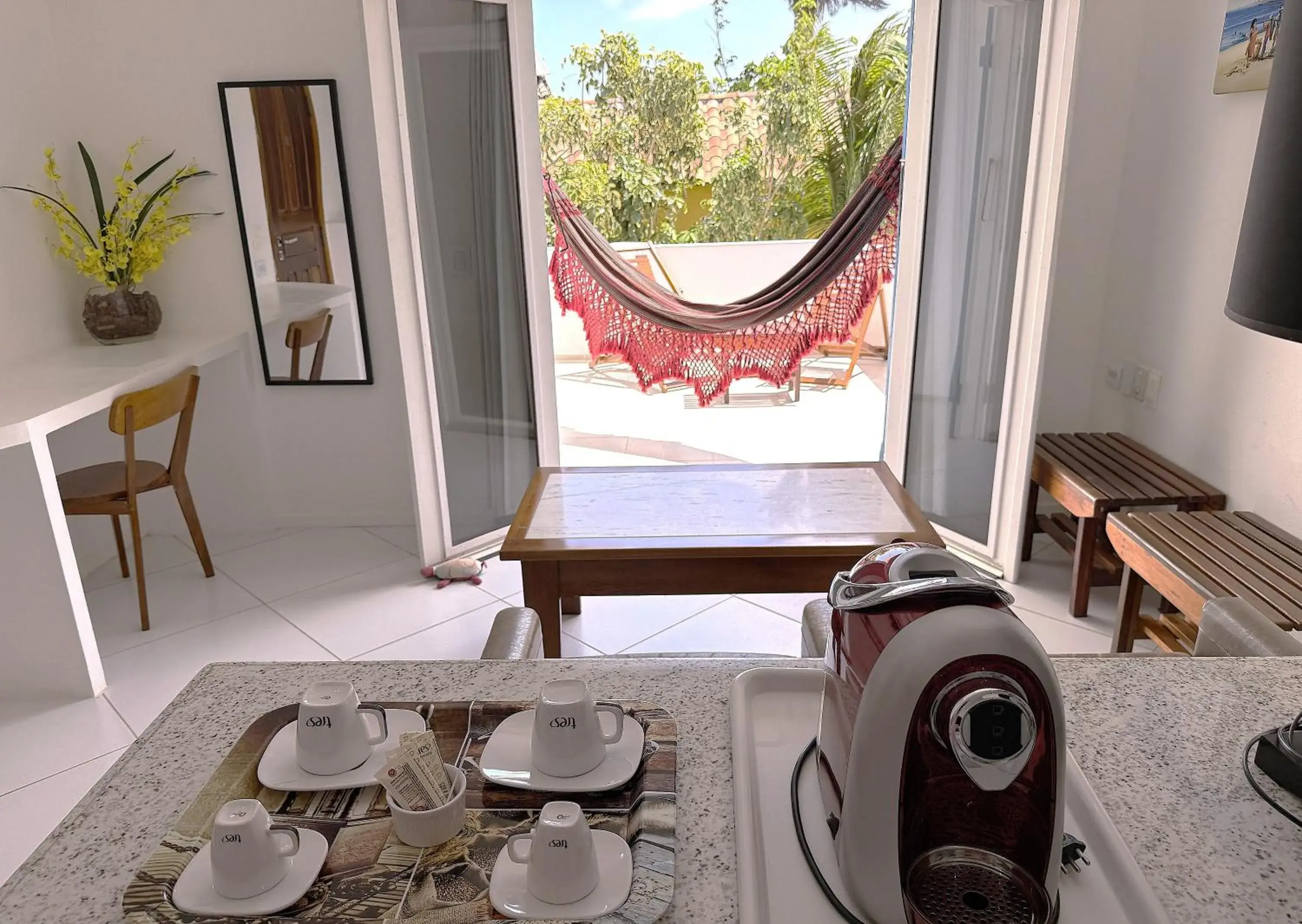 Top Floor Suite Deluxe Double Room with terrace in Pousada Caminho da Praia Top Floor Suite Deluxe Double Room with terrace in Pousada Caminho da Praia