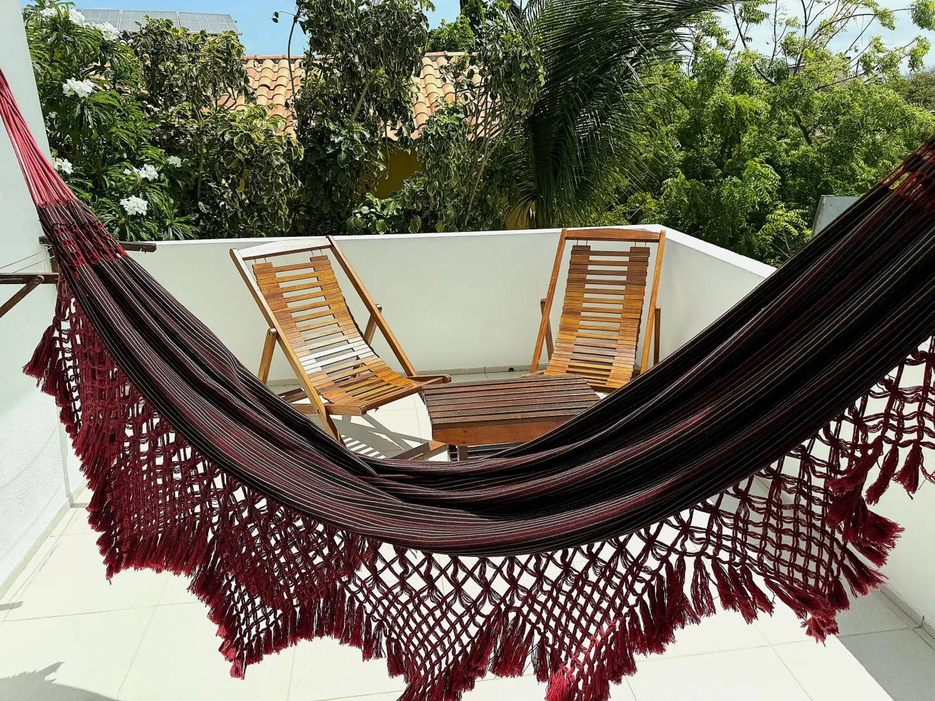 Balcony/Terrace in Pousada Caminho da Praia