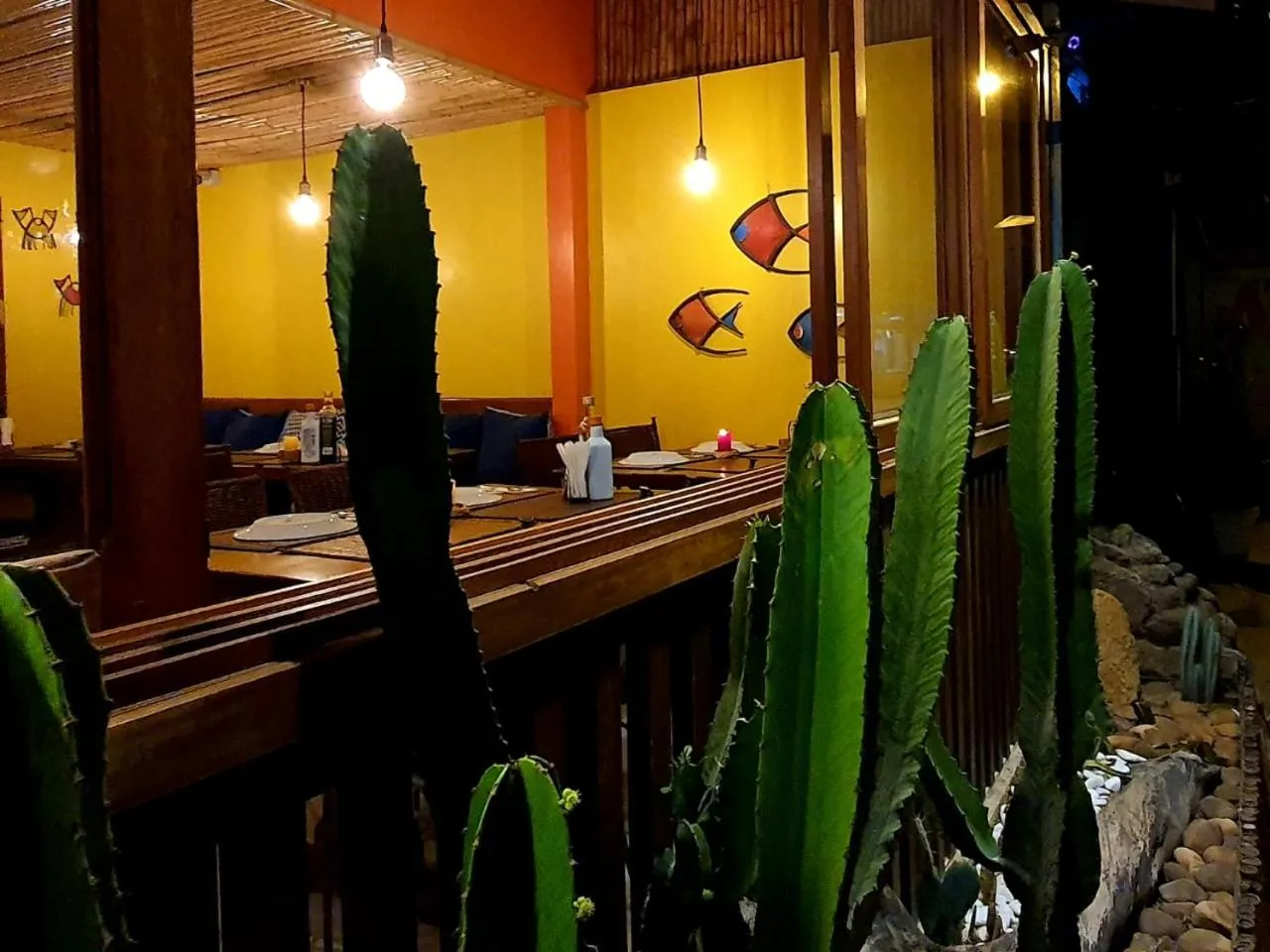 Property building in Pousada e Restaurante O Pescador