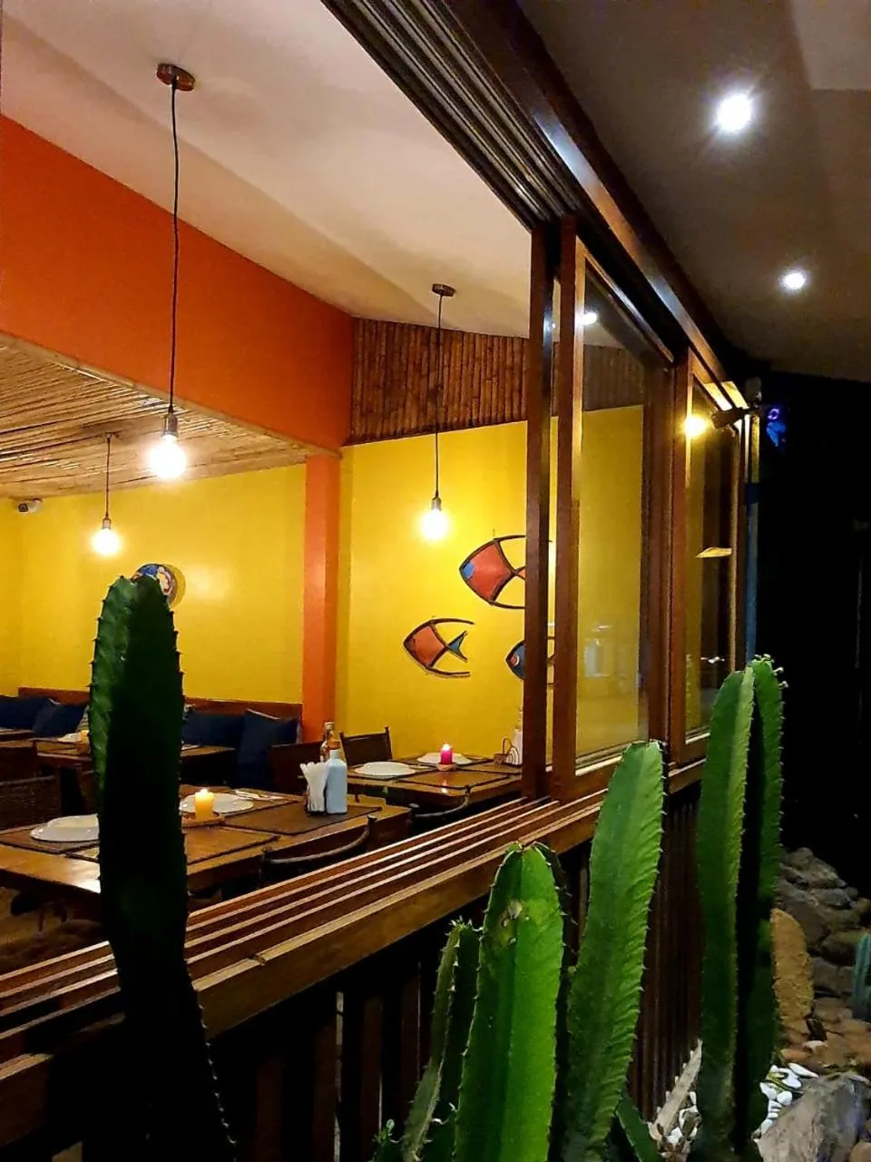 Property building in Pousada e Restaurante O Pescador