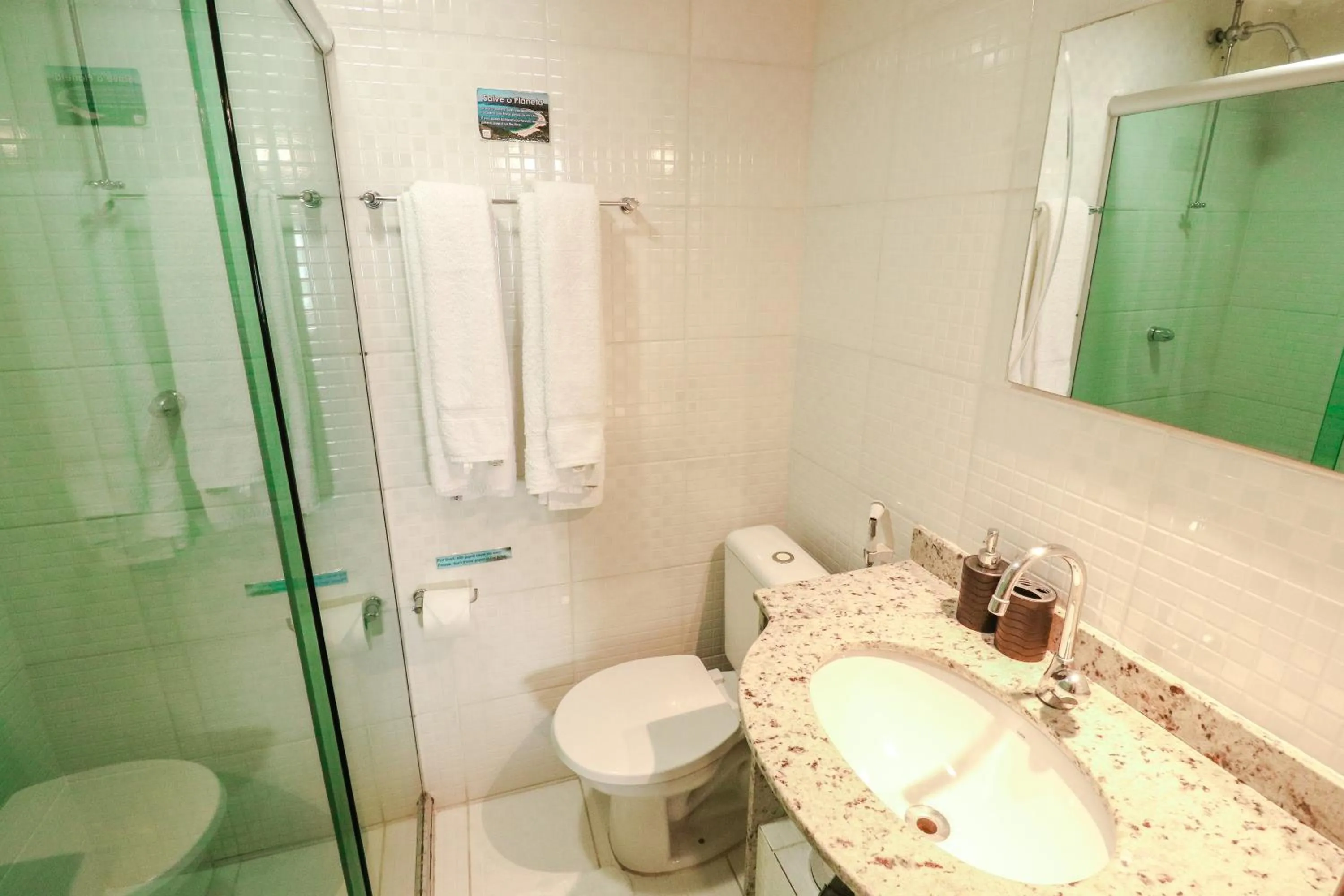 Bathroom in Pousada e Restaurante O Pescador