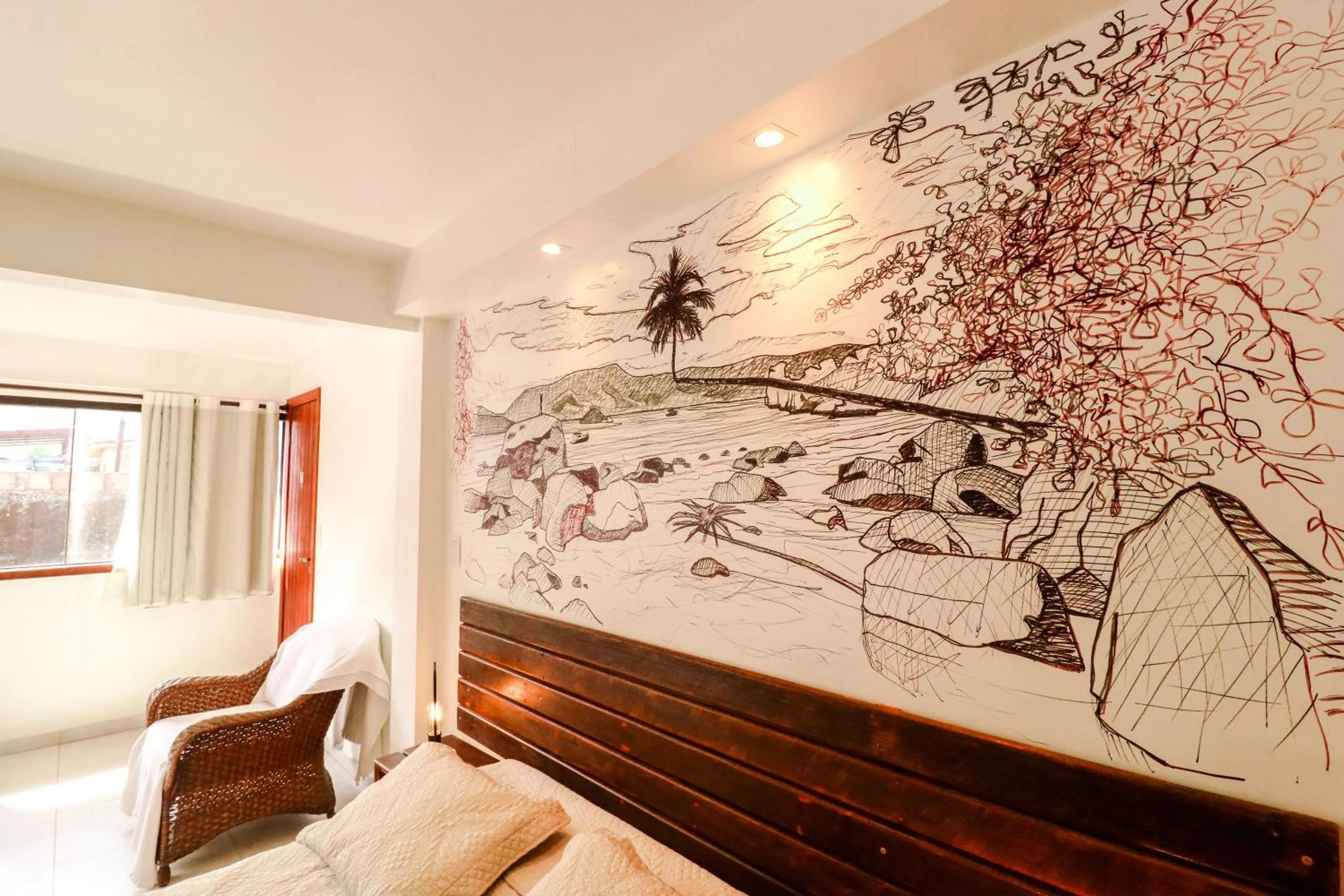 Decorative detail in Pousada e Restaurante O Pescador