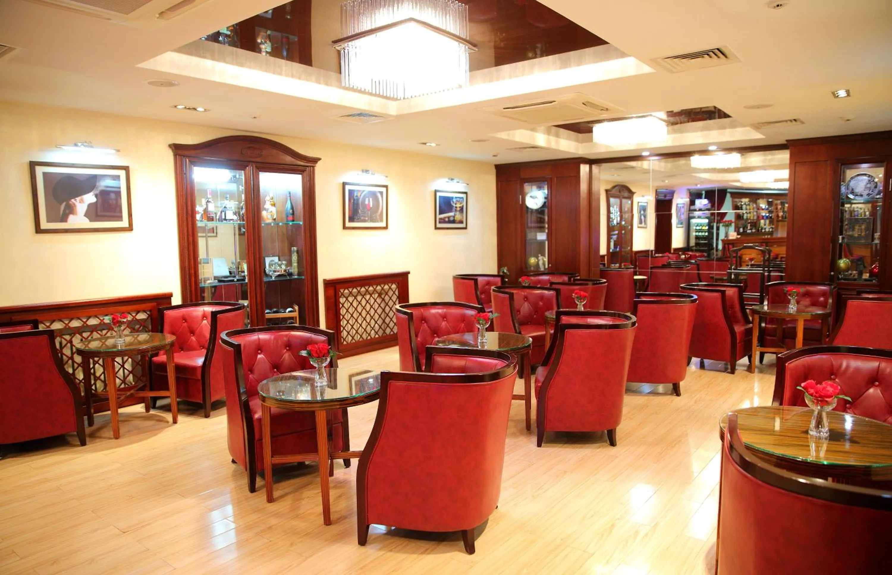 Lounge or bar in Park Hotel Bishkek