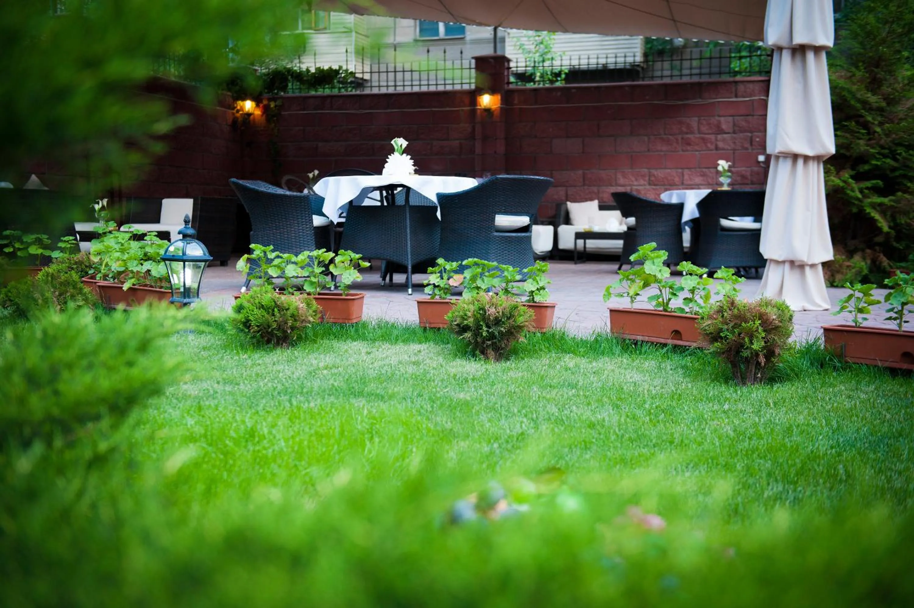 Garden in Park Hotel Bishkek