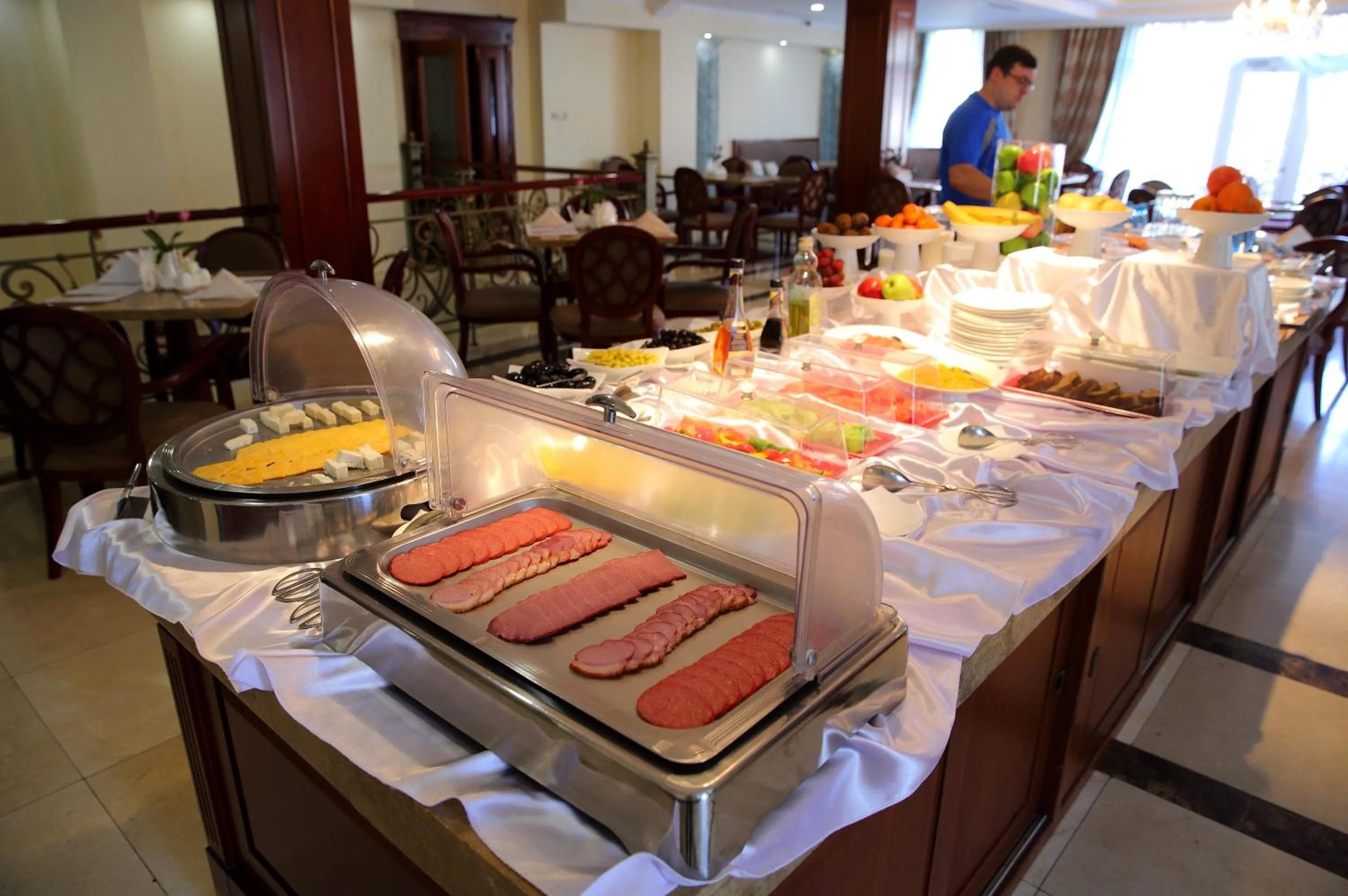 Continental breakfast in Park Hotel Bishkek