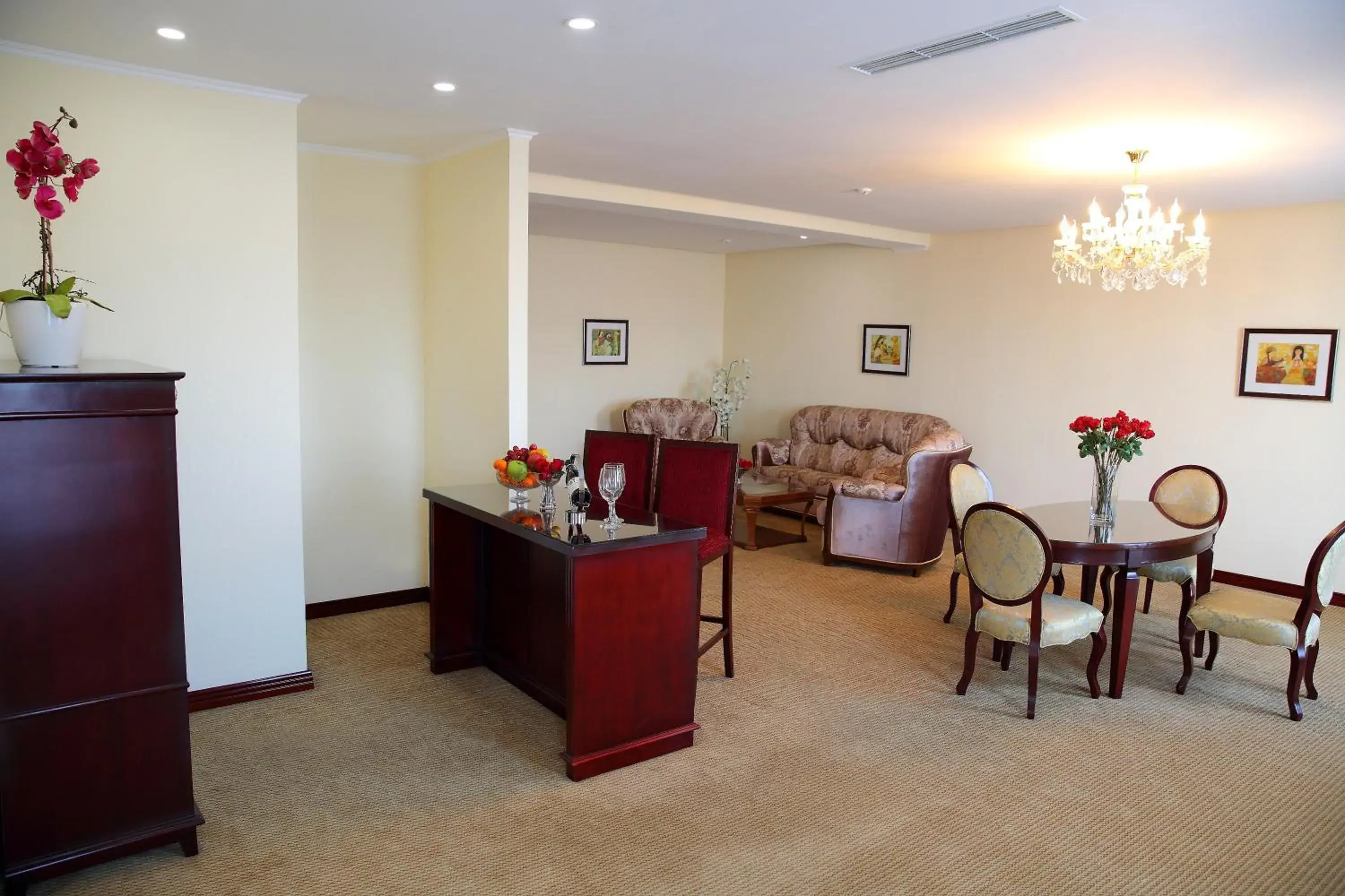 Living room in Park Hotel Bishkek Living room in Park Hotel Bishkek