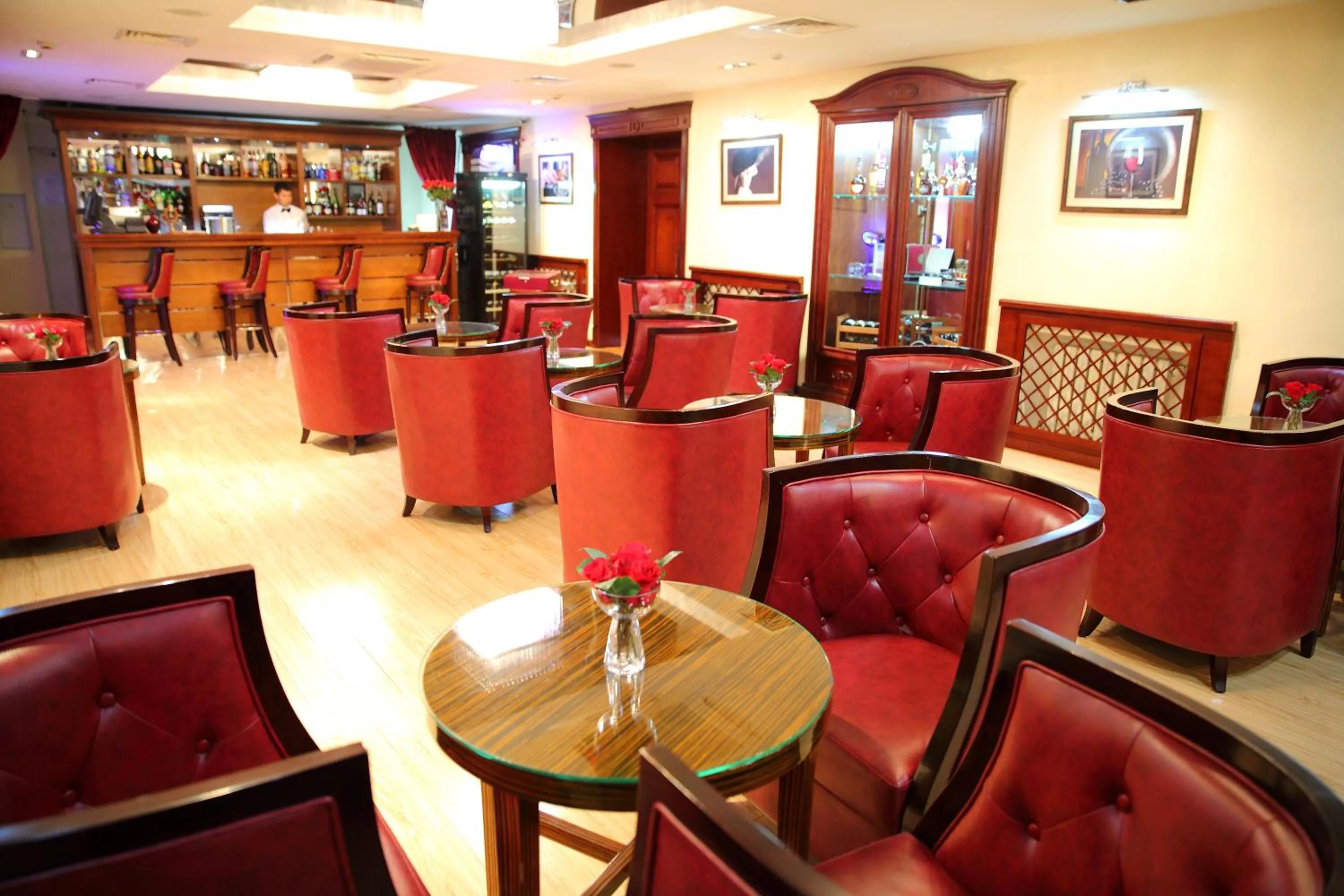 Lounge or bar in Park Hotel Bishkek