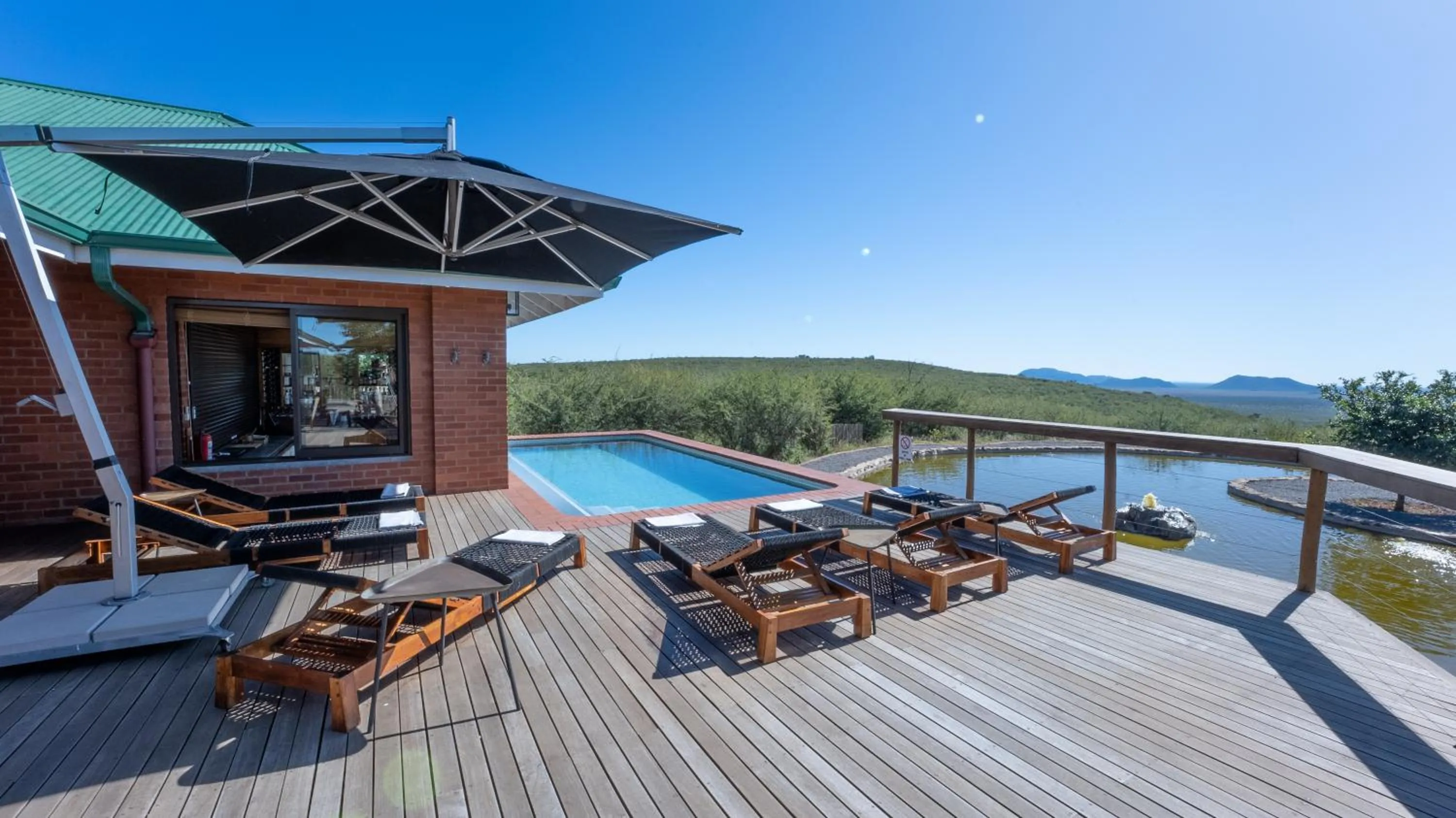 Balcony/Terrace in Rockfig Lodge Madikwe