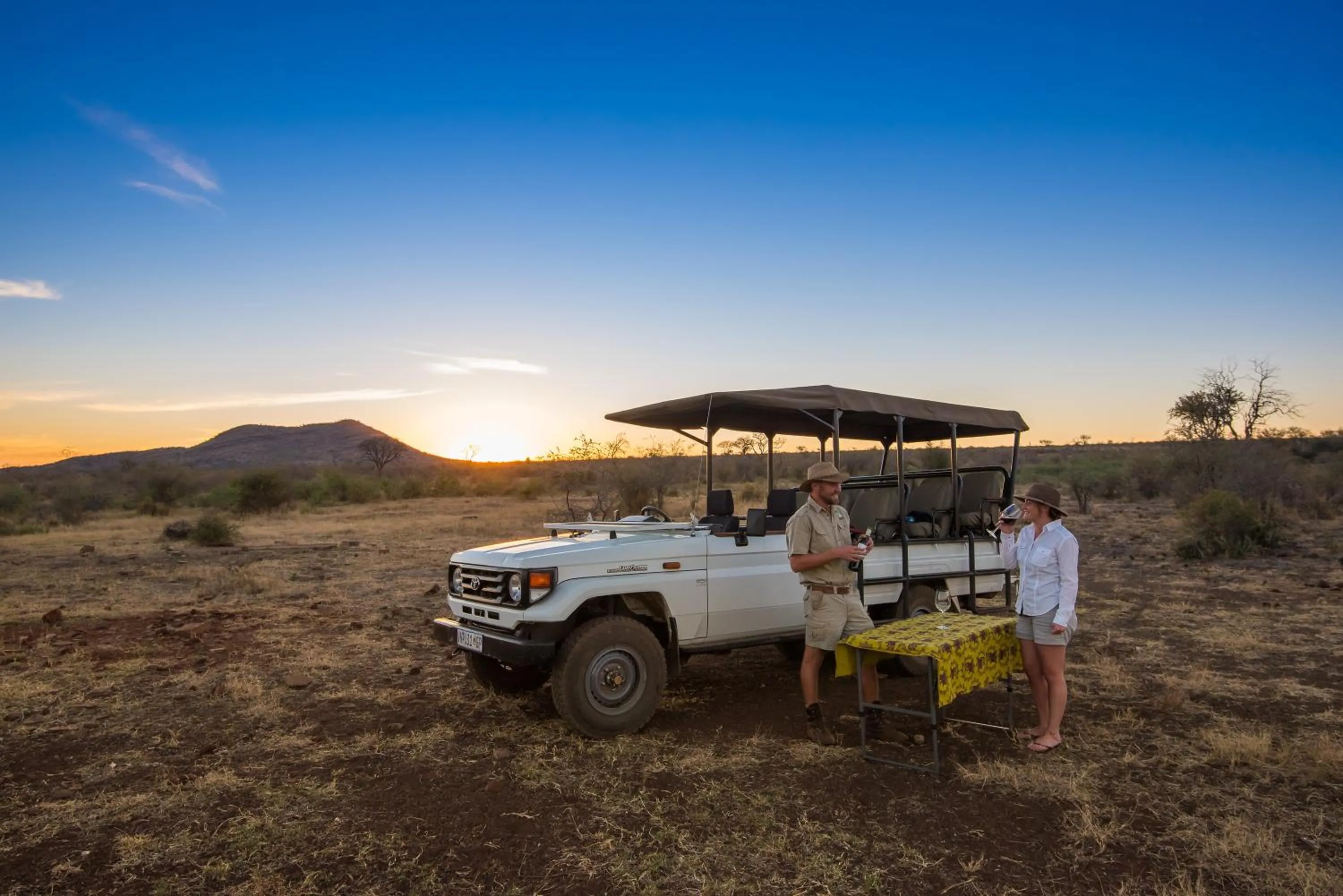 Natural landscape in Rockfig Lodge Madikwe