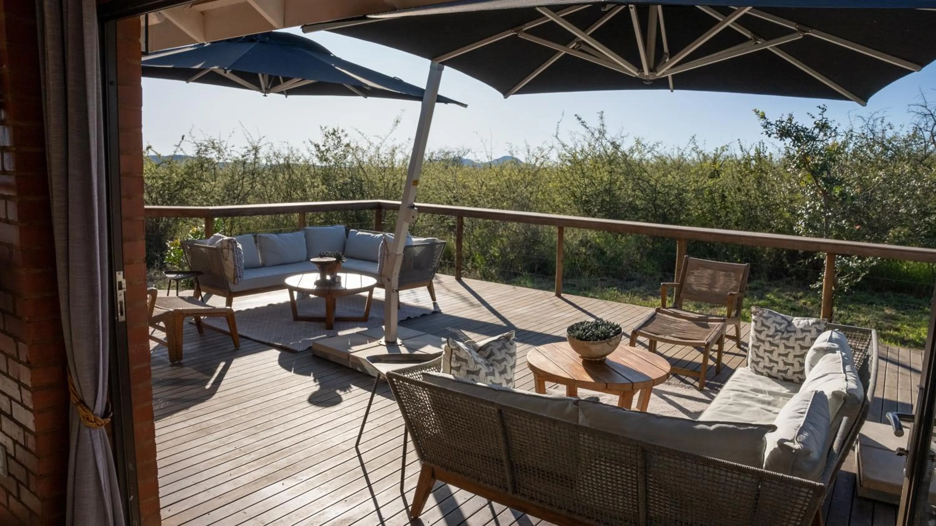 Balcony/Terrace in Rockfig Lodge Madikwe
