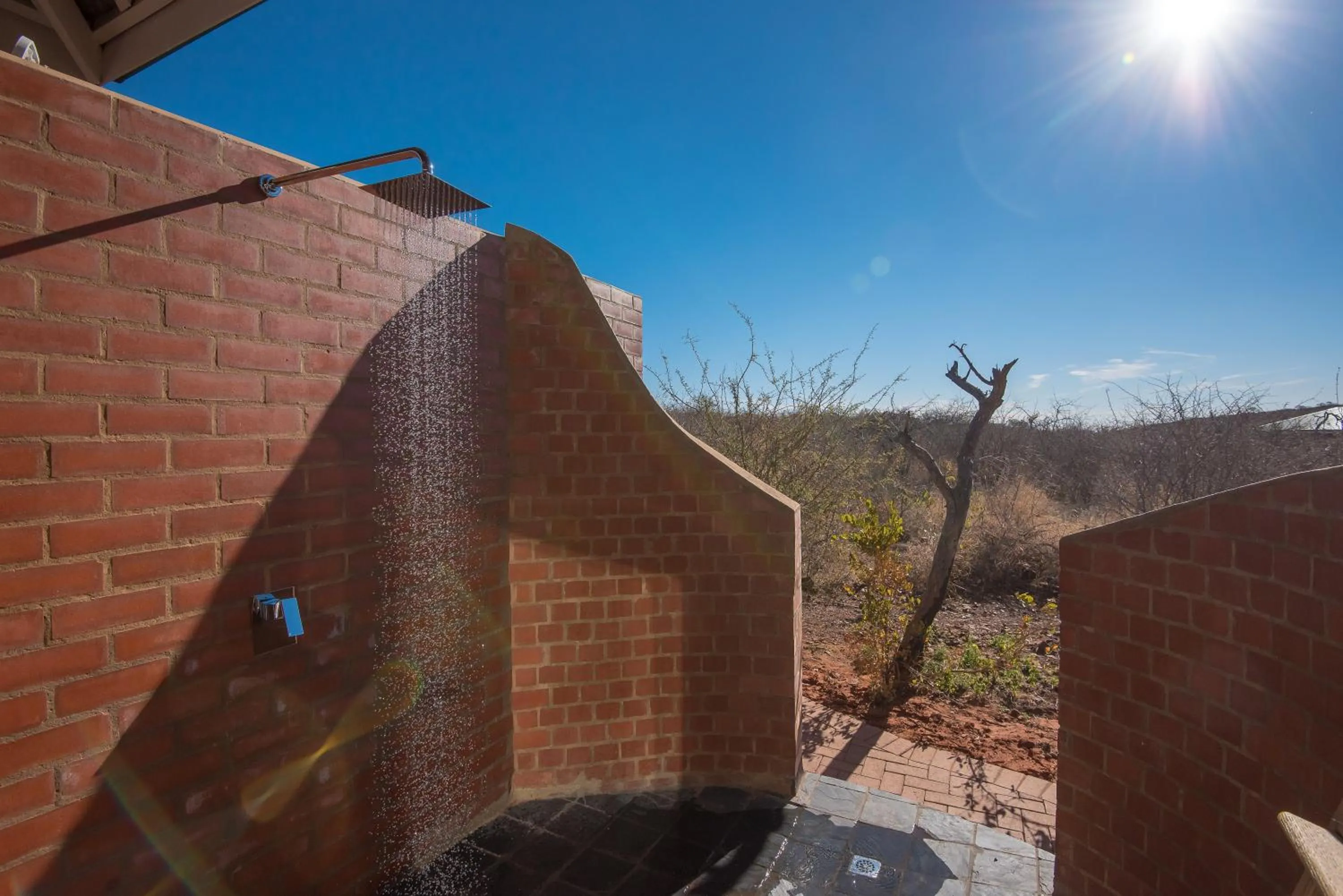 Shower in Rockfig Lodge Madikwe
