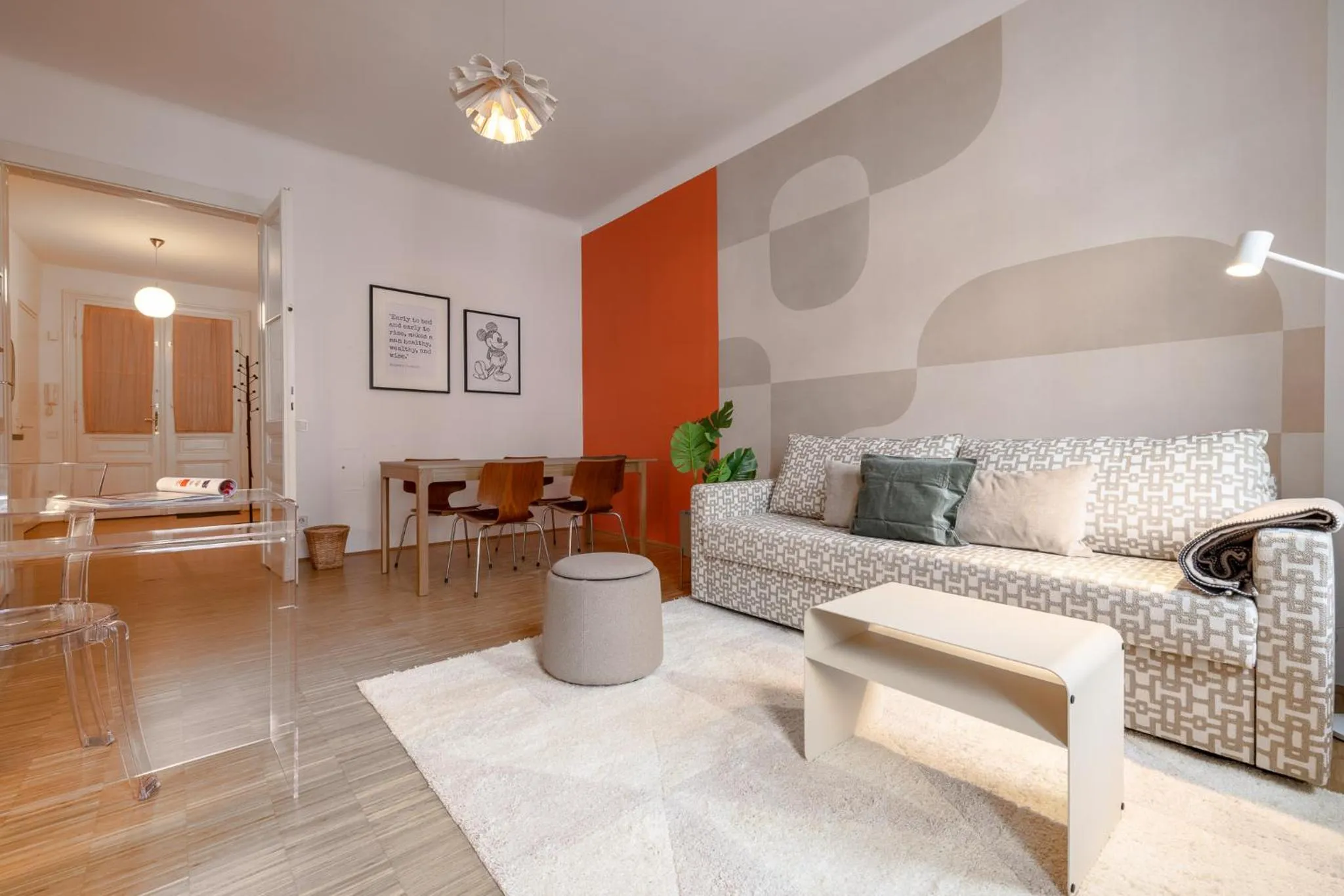 Living room in My Home in Vienna - Smart Apartments - Landstraße