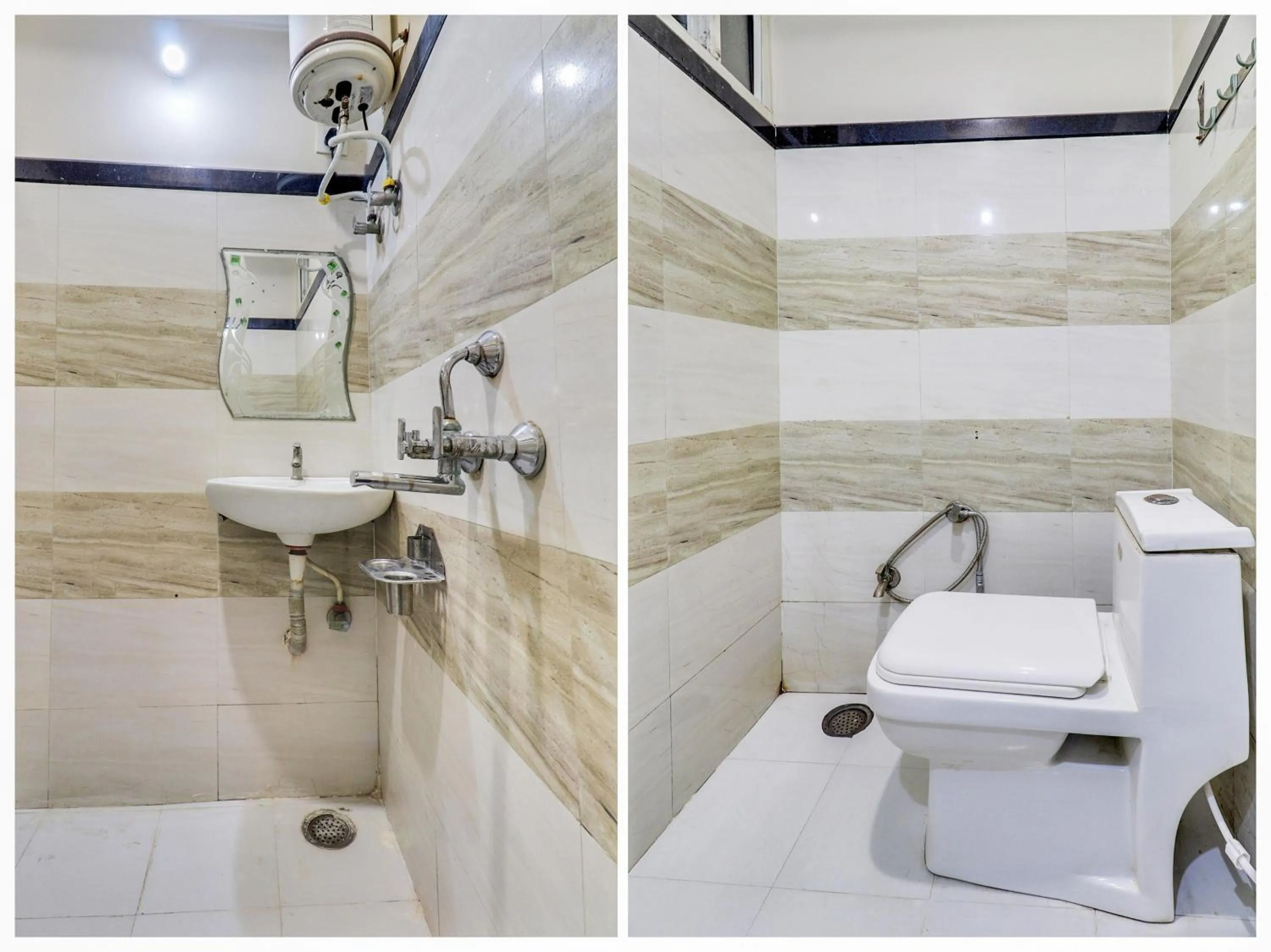 Bathroom in Hotel O Sharda