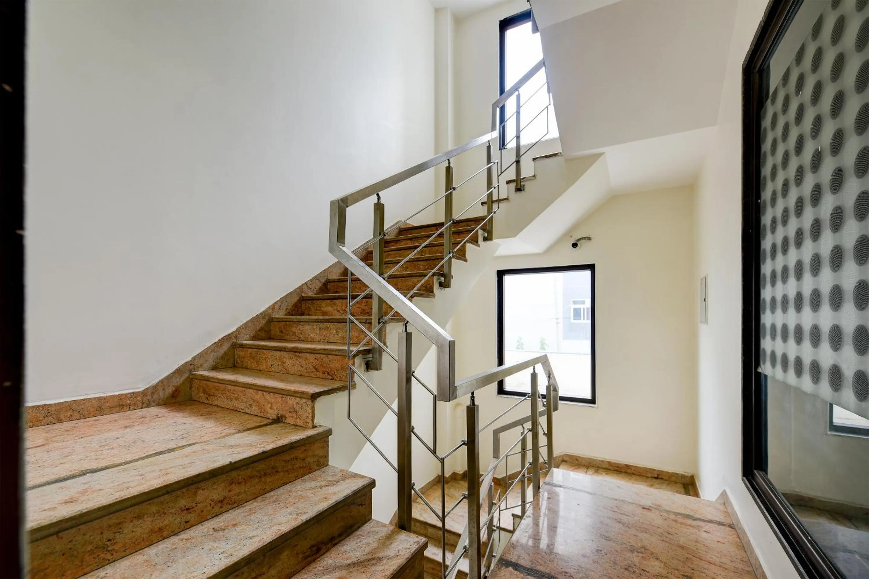 Property building in Hotel Leaf 9 Boutique, Near Golf Course Road and Galleria Market