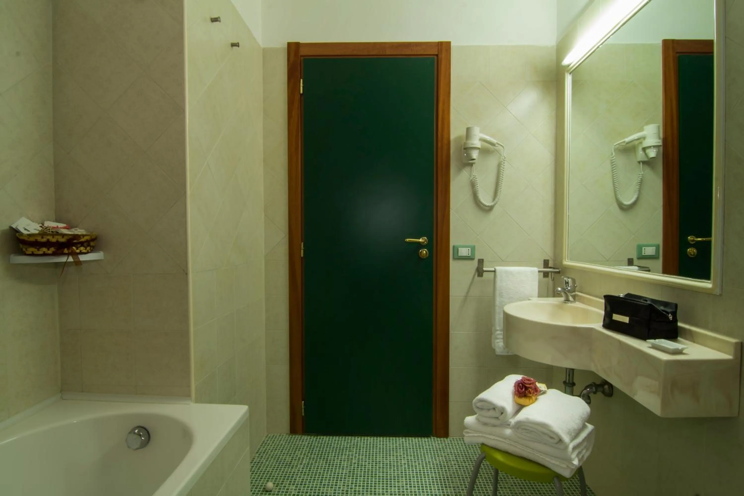 Bathroom in Hotel degli Amici