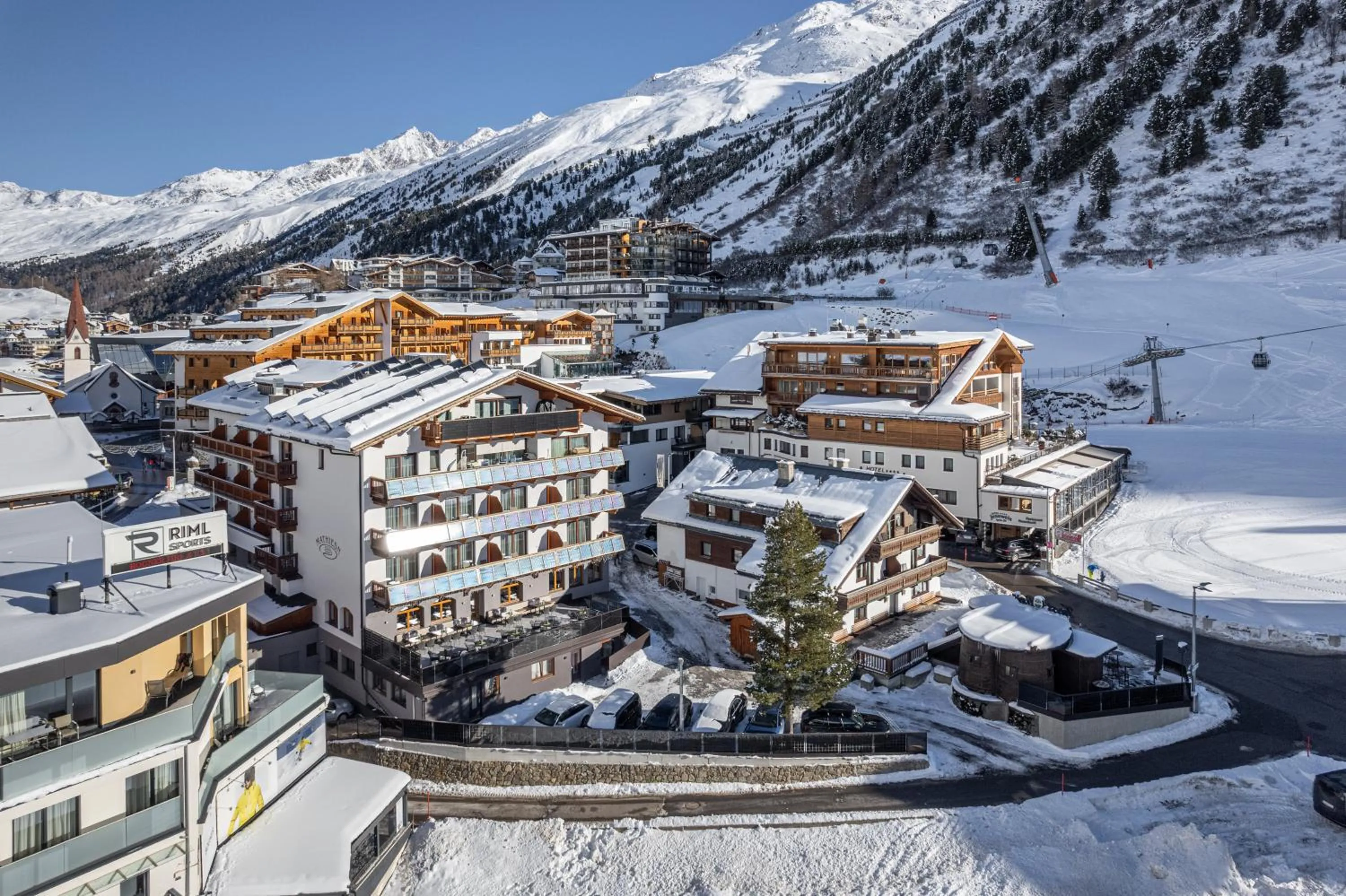 Location in Hotel Mathiesn