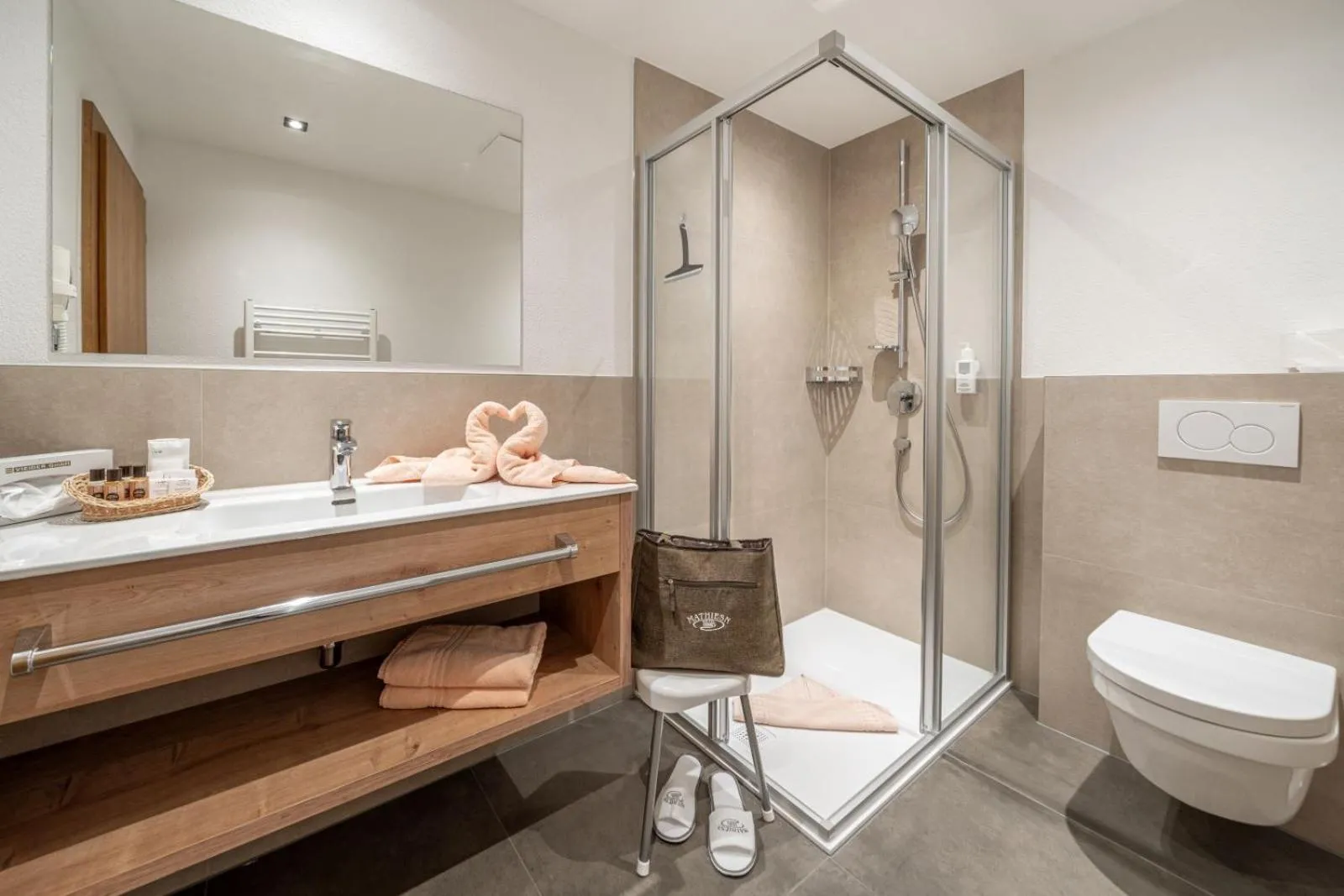 Bathroom in Hotel Mathiesn