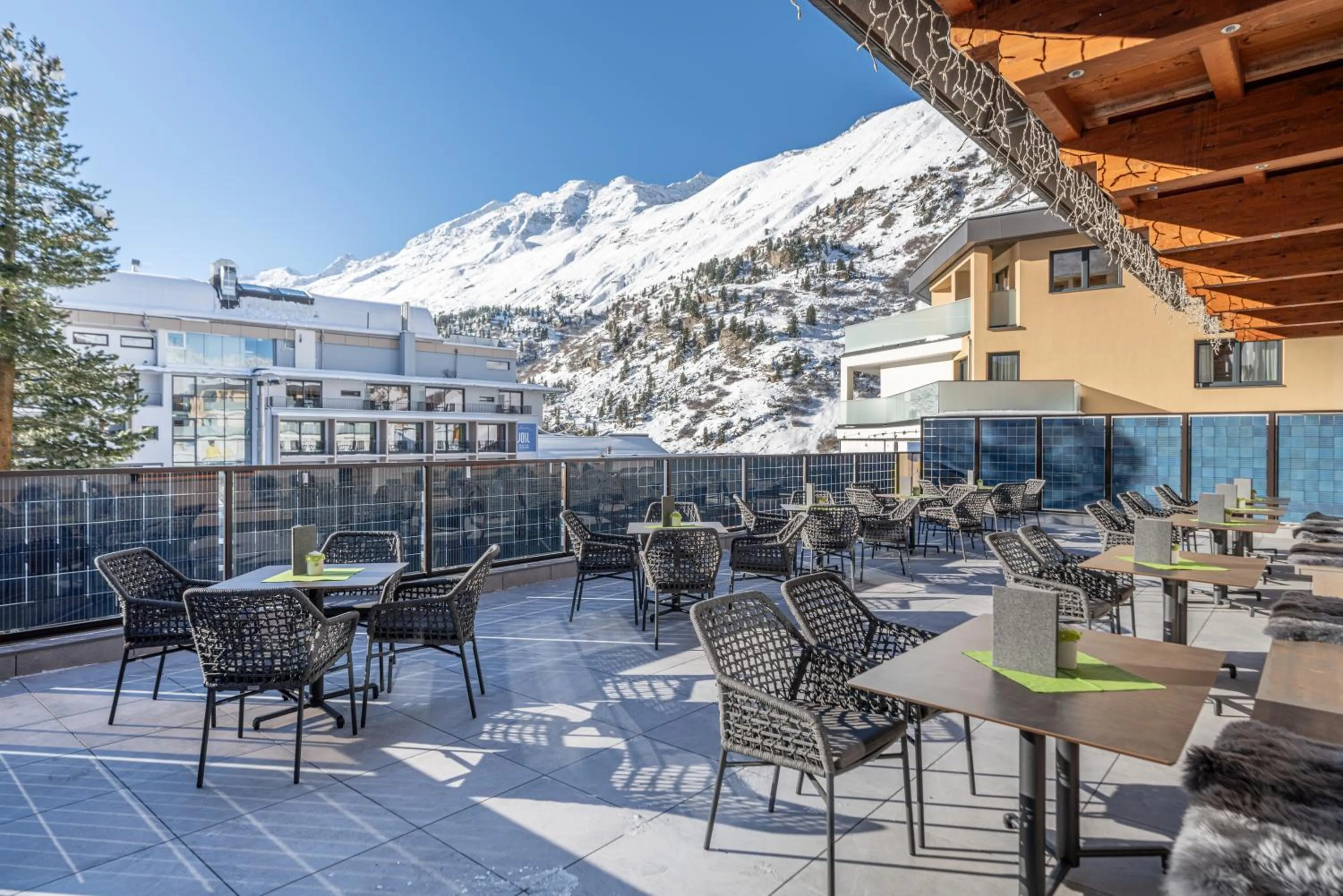 Balcony/Terrace in Hotel Mathiesn