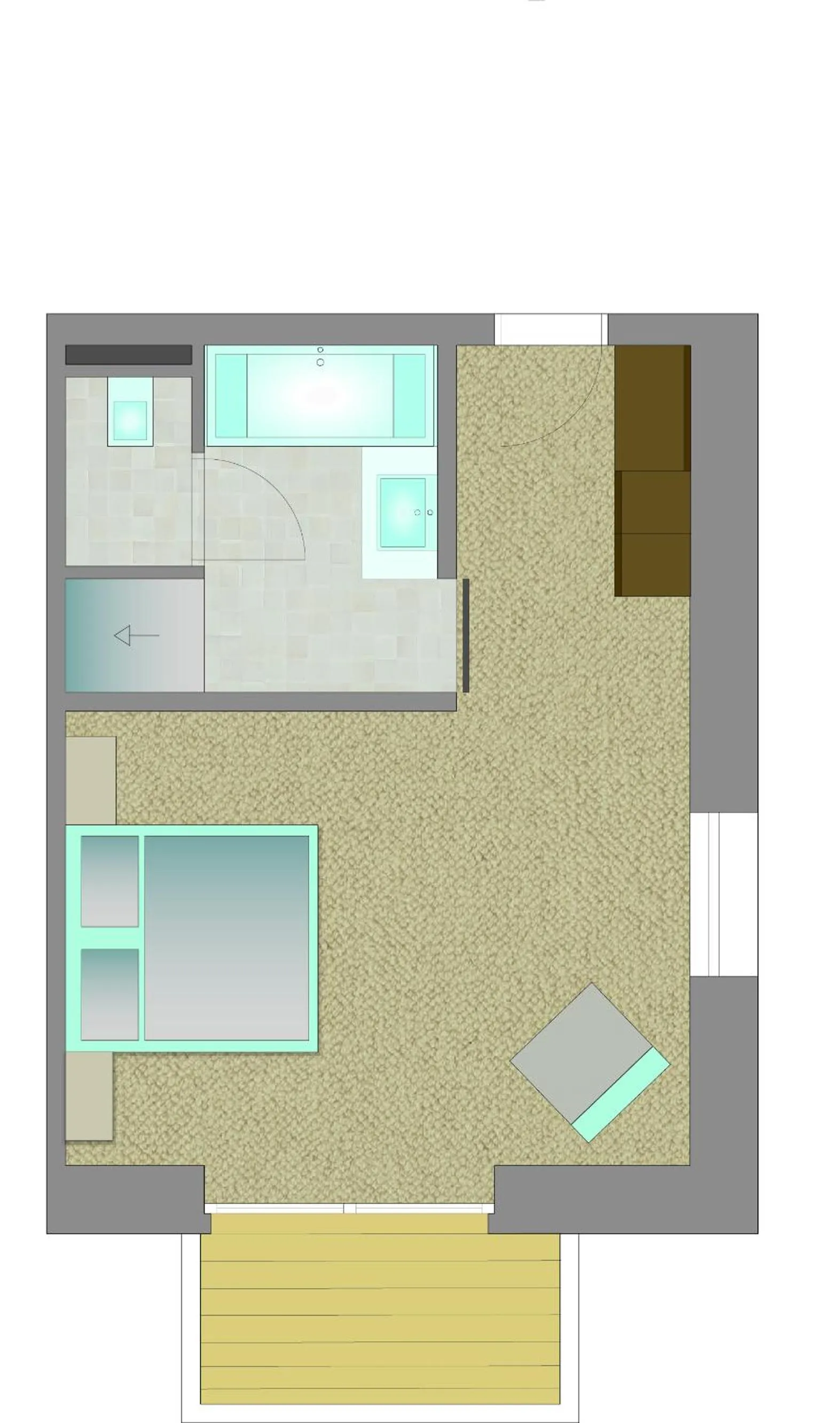 Floor plan in Hotel Mathiesn