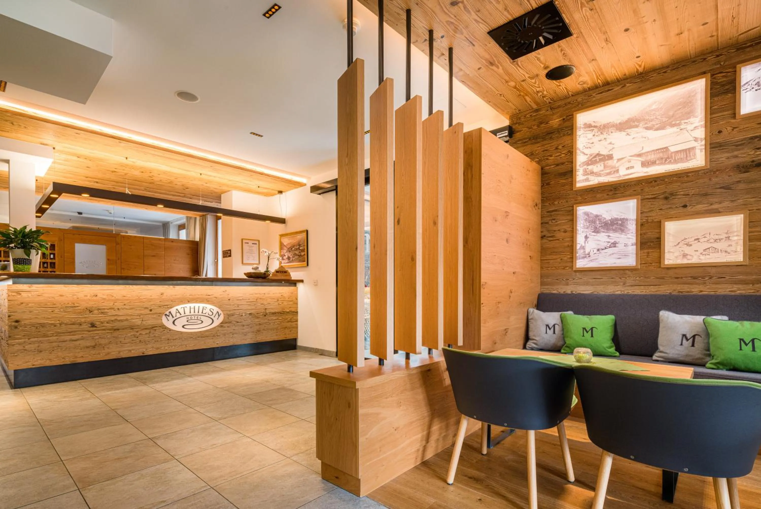 Lobby or reception in Hotel Mathiesn