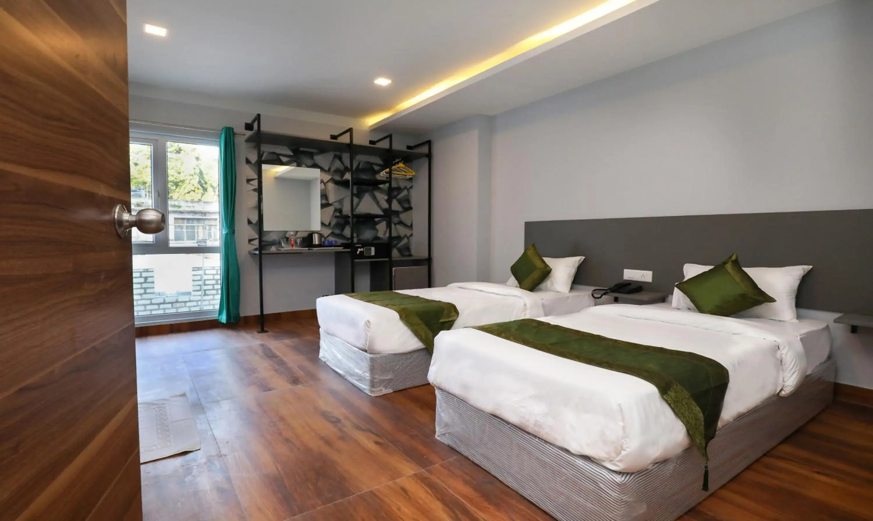 Bedroom, Bed in Treebo Apple Villa Bedroom, Bed in Treebo Apple Villa