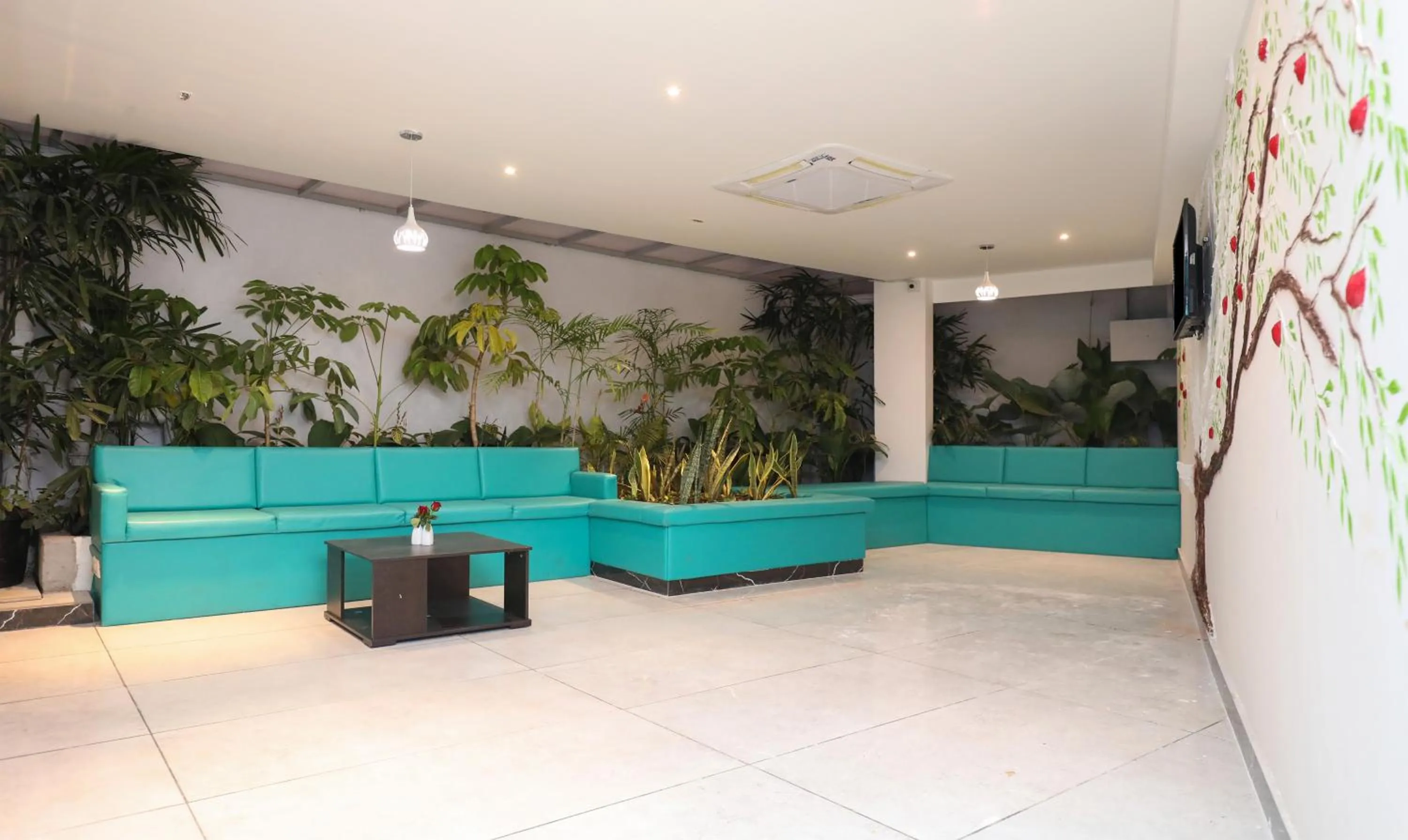 Lobby or reception in Treebo Apple Villa