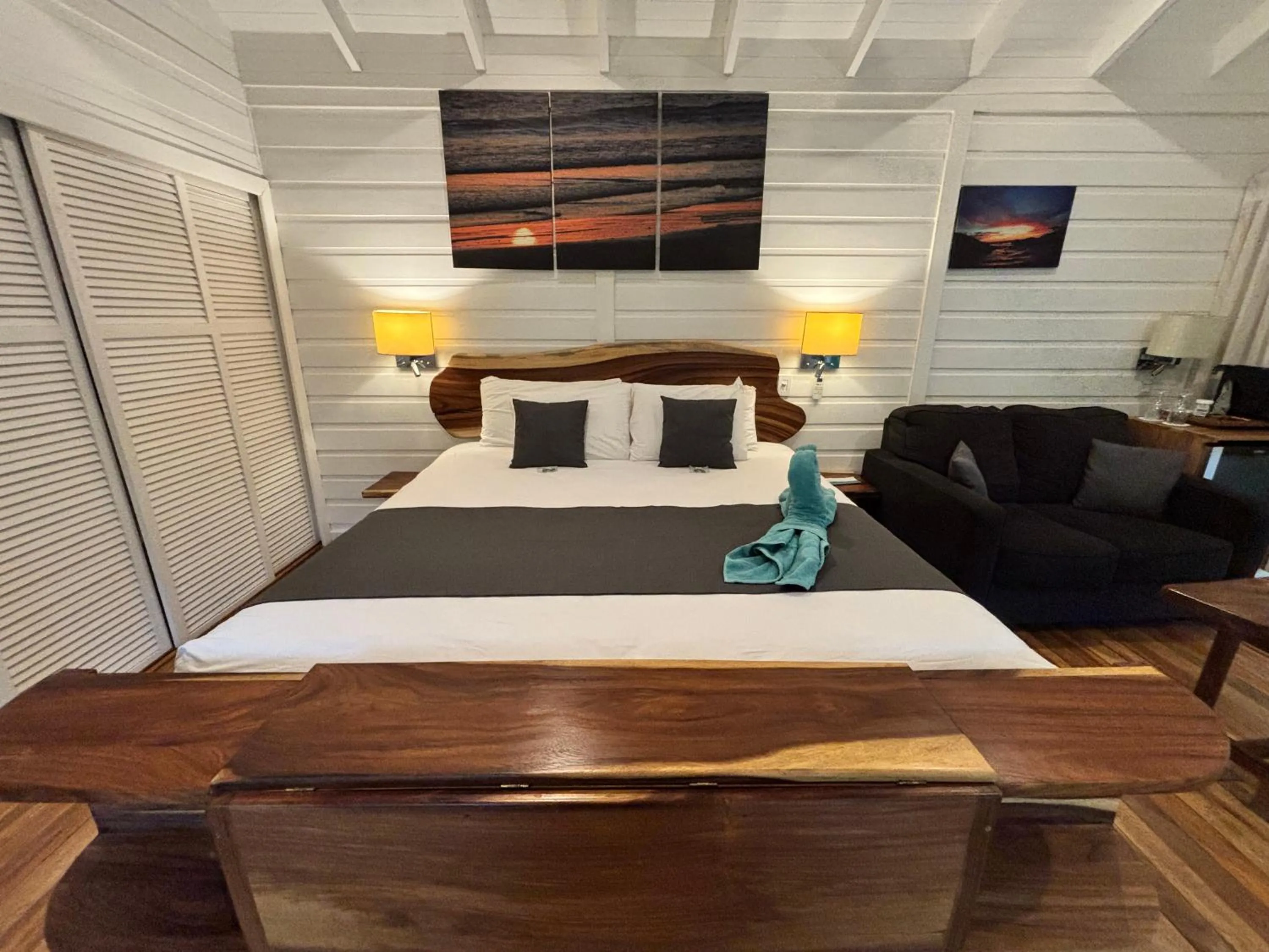 Bed in Mikado Natural Lodge