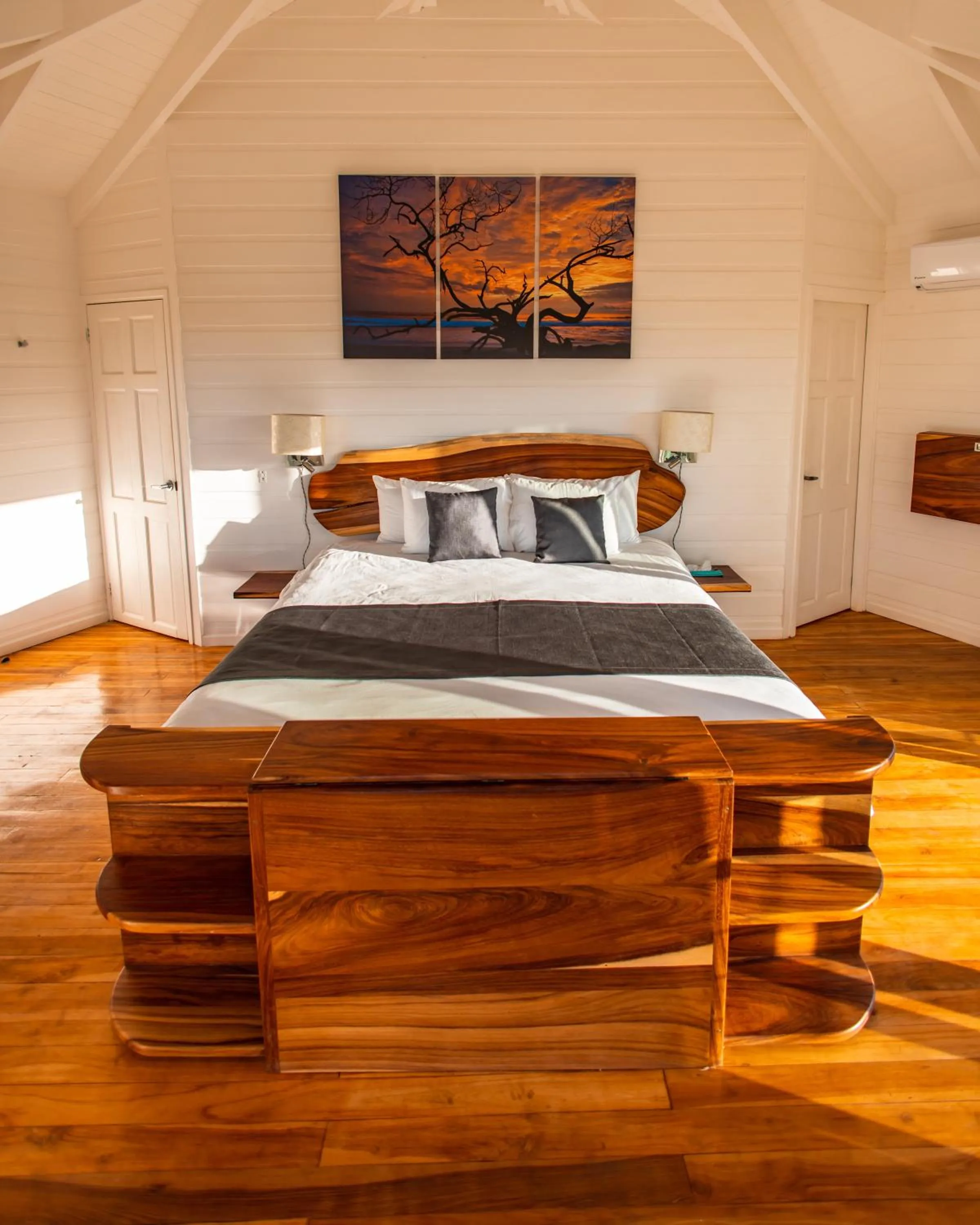 Bed in Mikado Natural Lodge