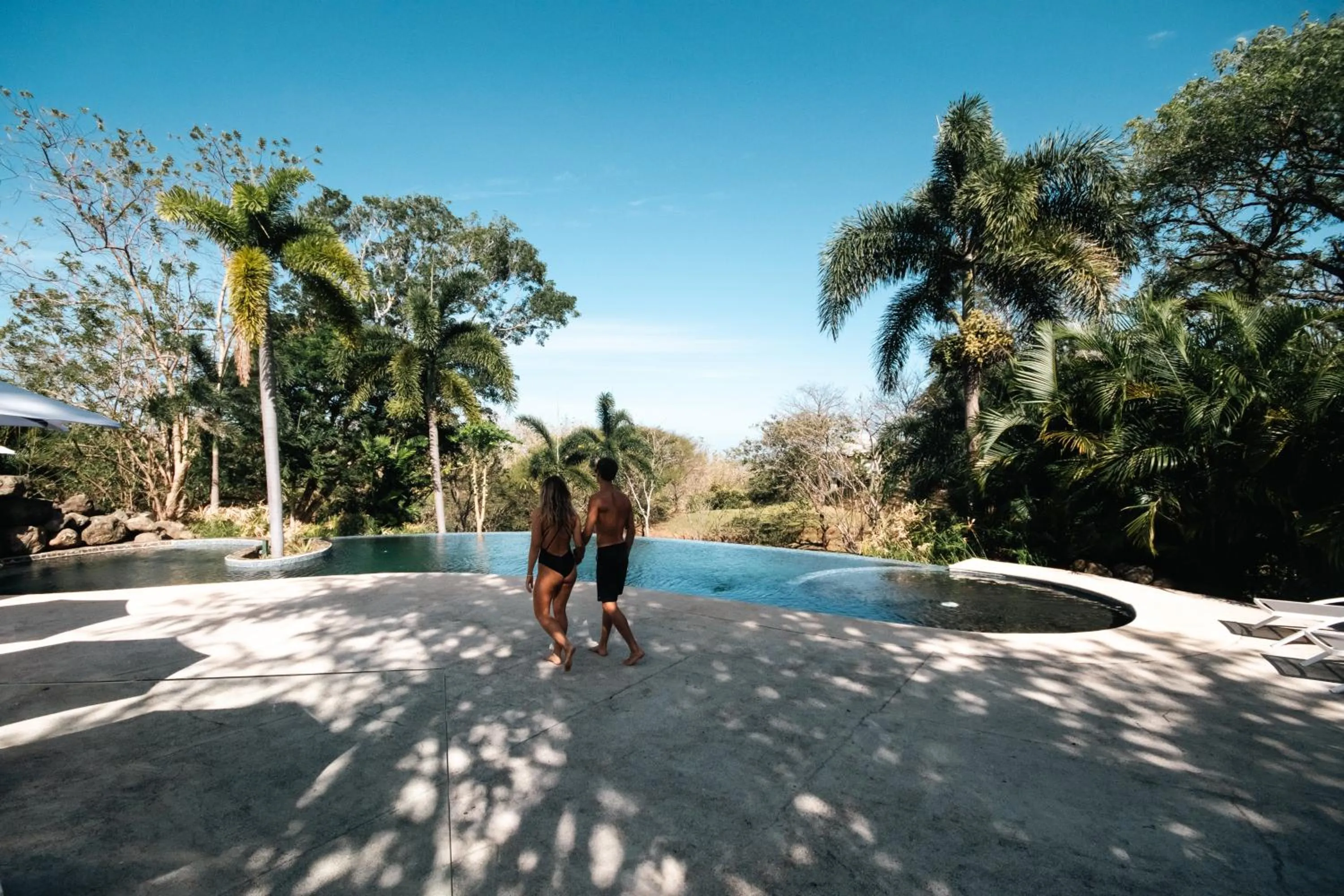 Pool view in Mikado Natural Lodge