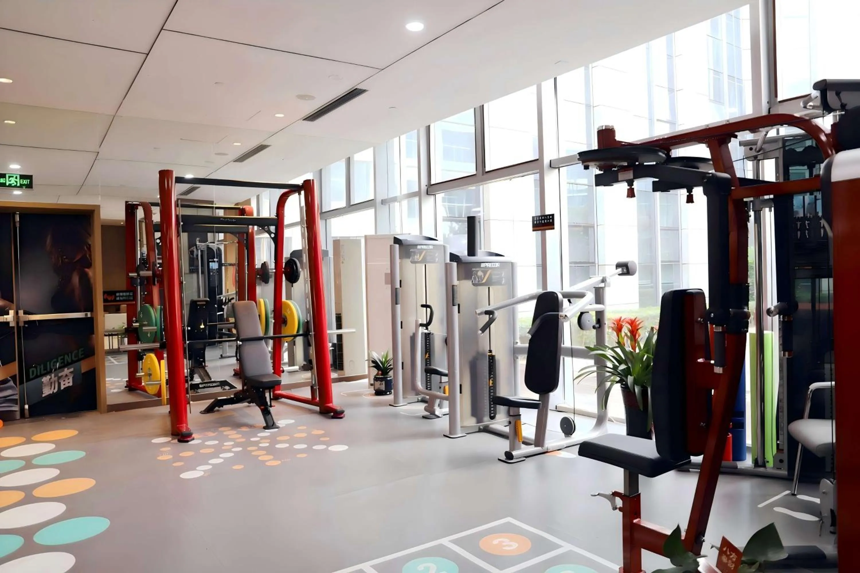 Fitness centre/facilities in Radisson Suzhou