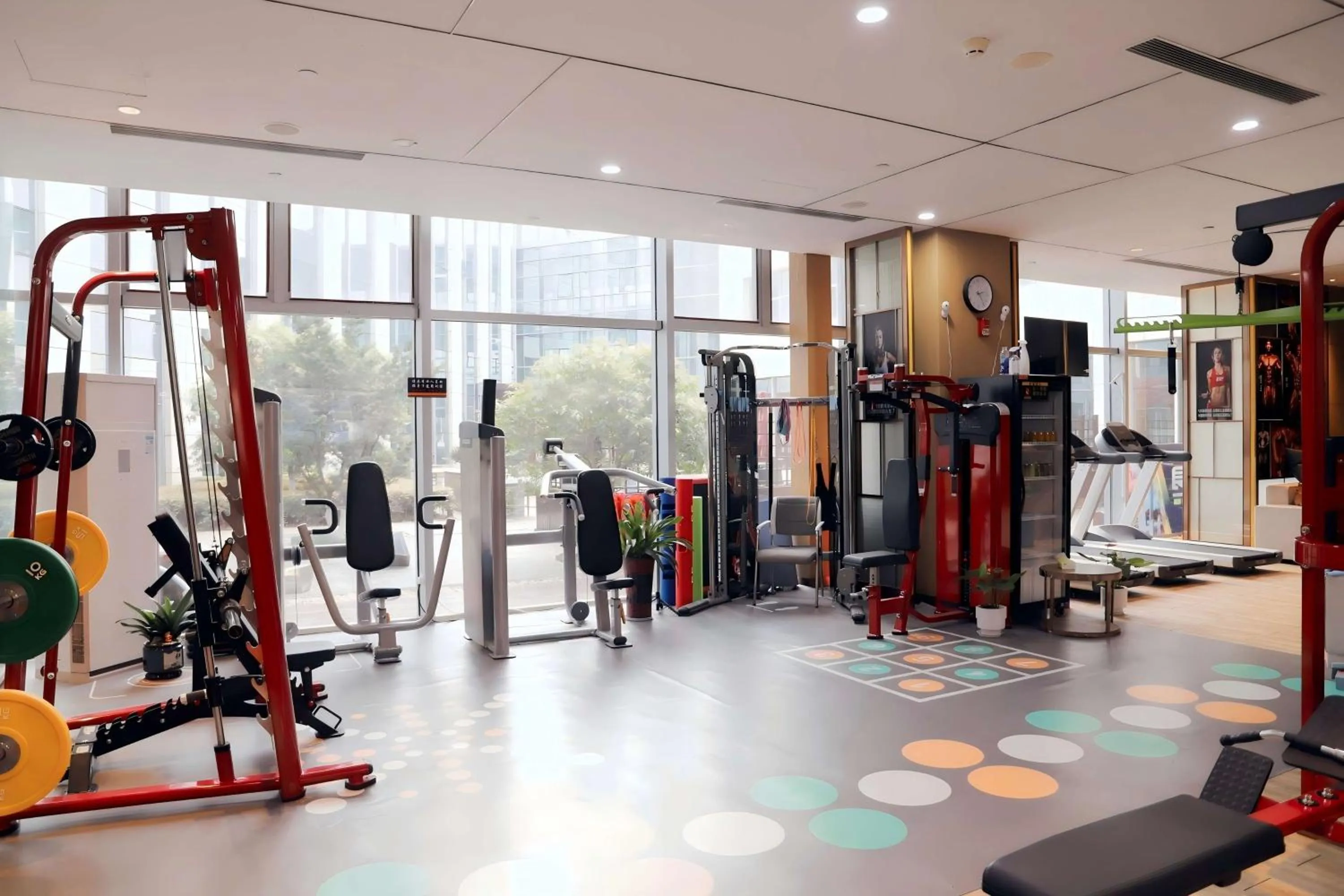 Fitness centre/facilities in Radisson Suzhou
