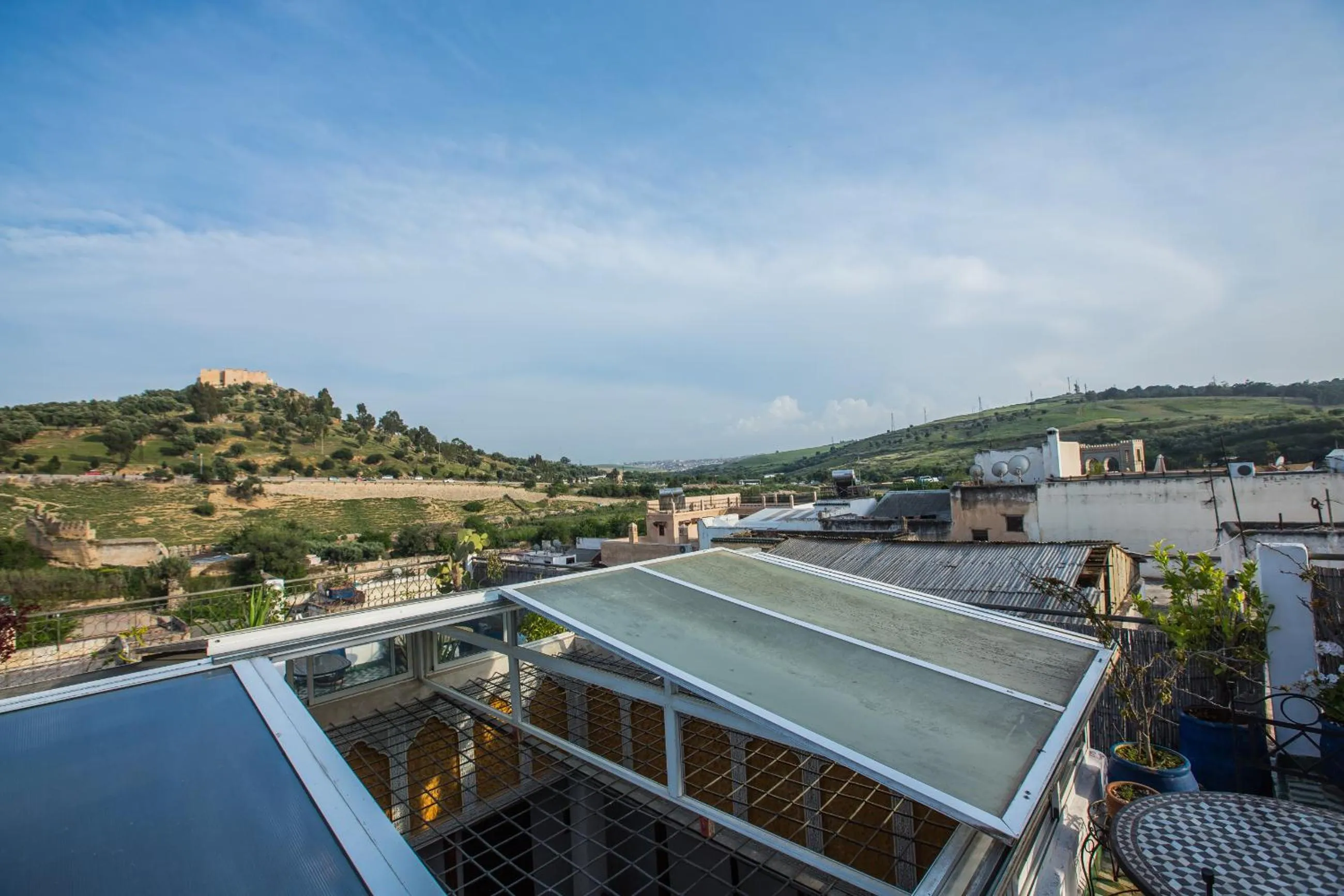 Balcony/Terrace in Riad L'Artiste
