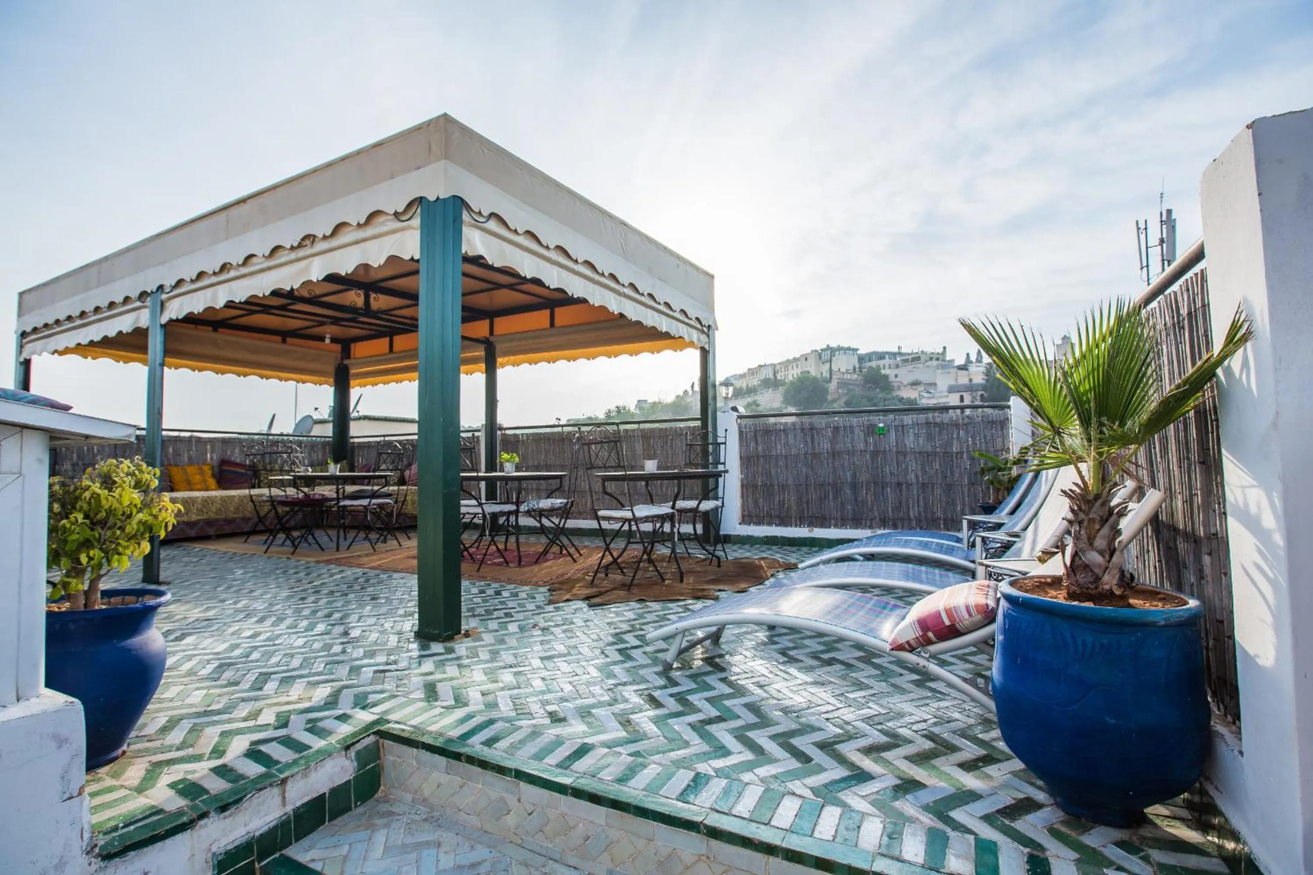 Balcony/Terrace in Riad L'Artiste