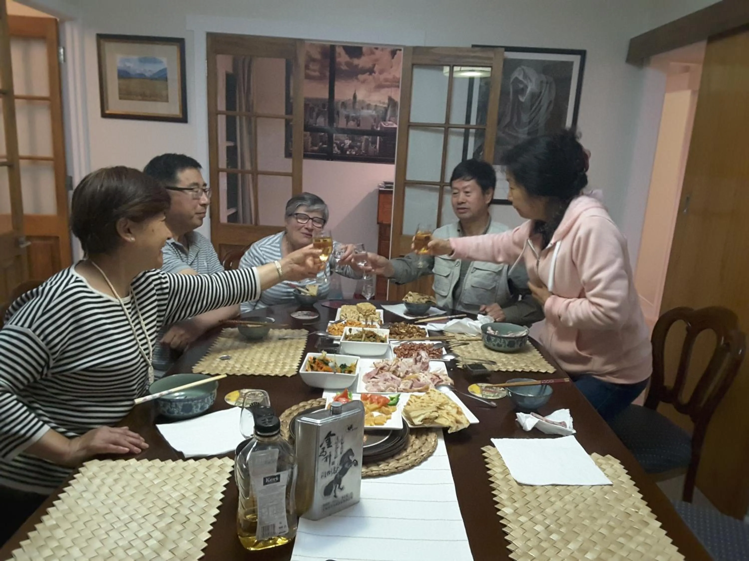 Dinner in Geyser Lookout BnB